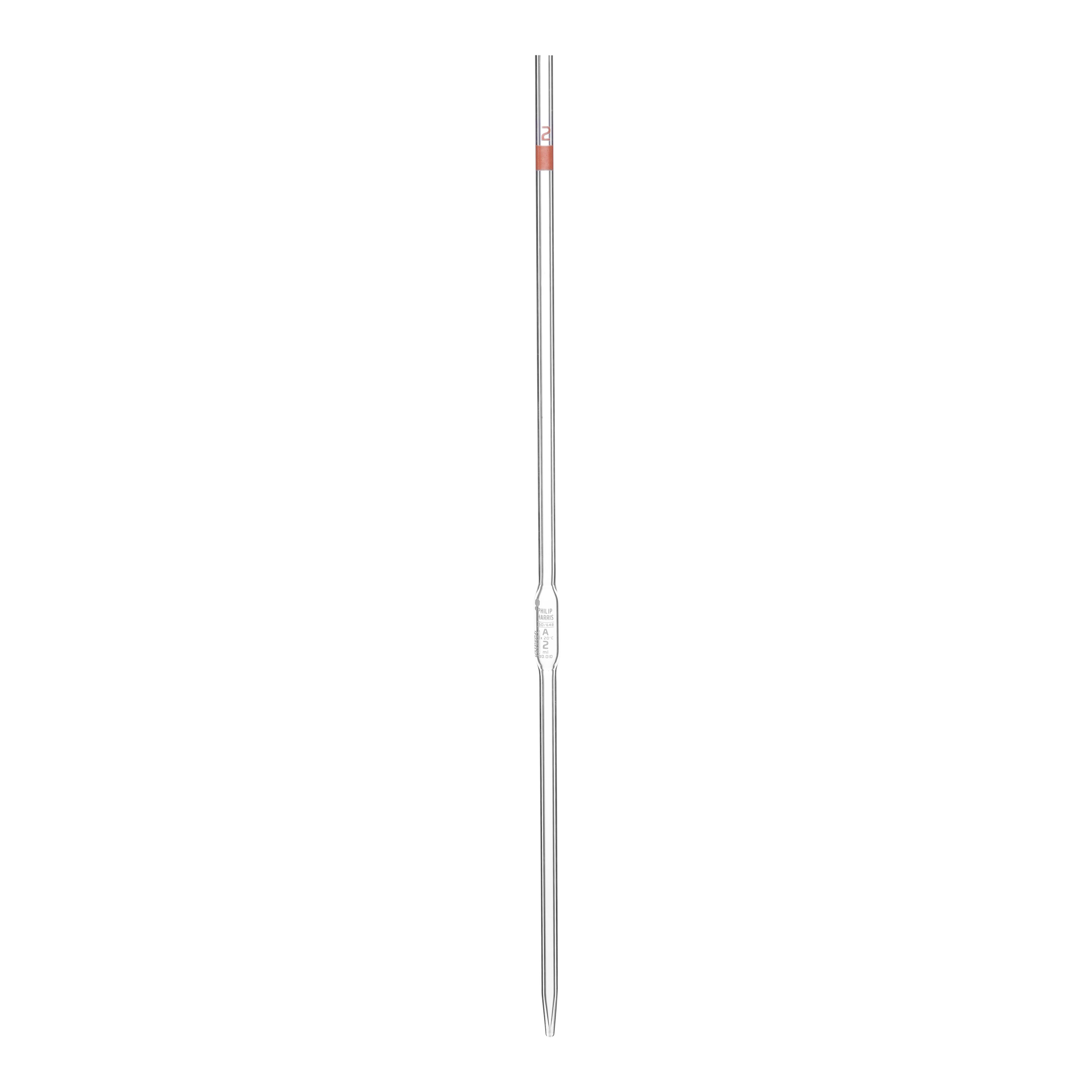 Philip Harris Pipette Volumetric - Bulb Form - 2ml - Pack of 5