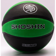 SHOSHIN Training Basketball - Green/Black - Size 5
