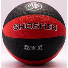 SHOSHIN Training Basketball - Red/Black - 6