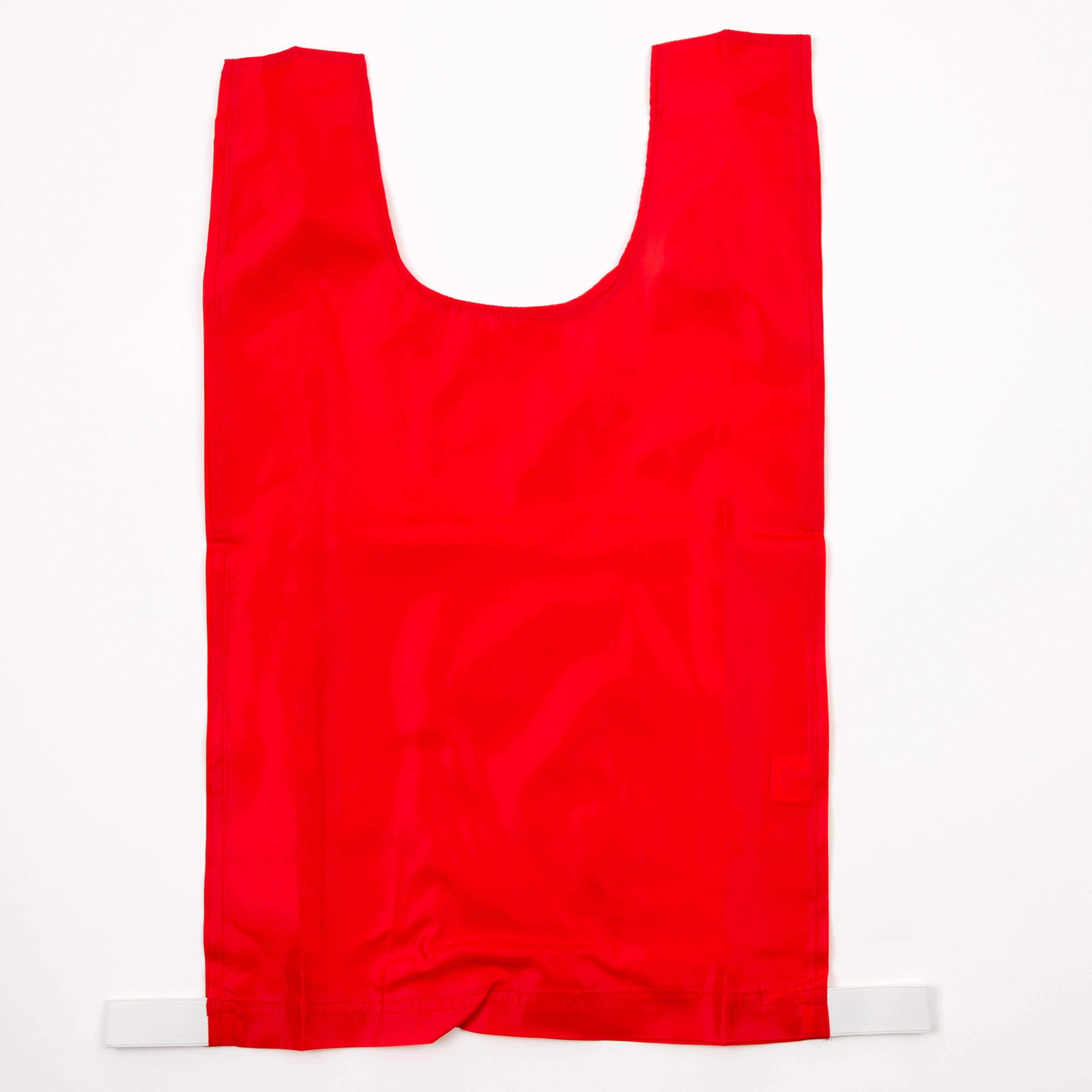 Findel Everyday Secondary School Bib - Red - 12-15yrs - Pack of 10