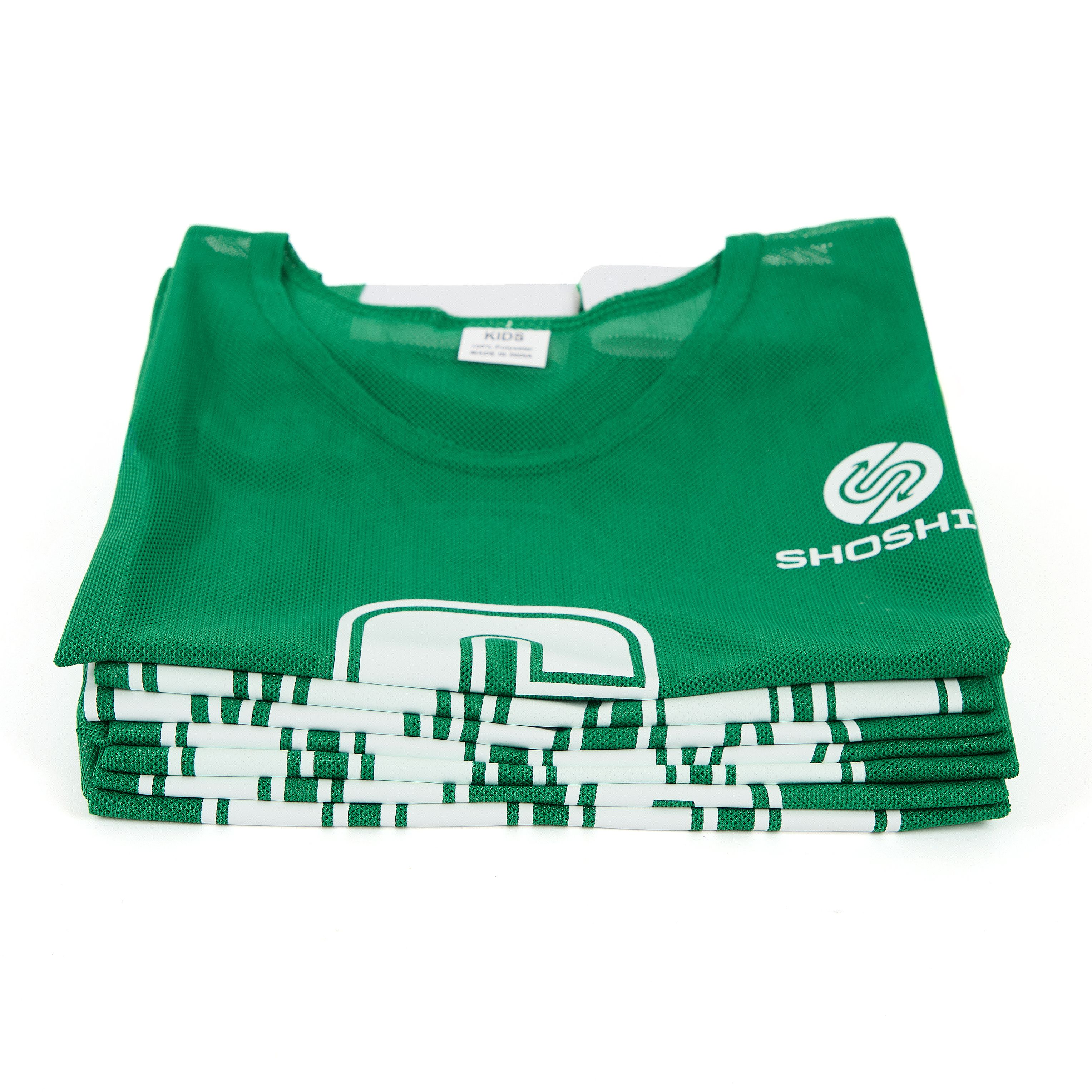 SHOSHIN Netball Team Bib Set Green - Adu
