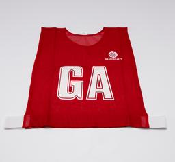 SHOSHIN Netball Team Bib Set - Red - Adult