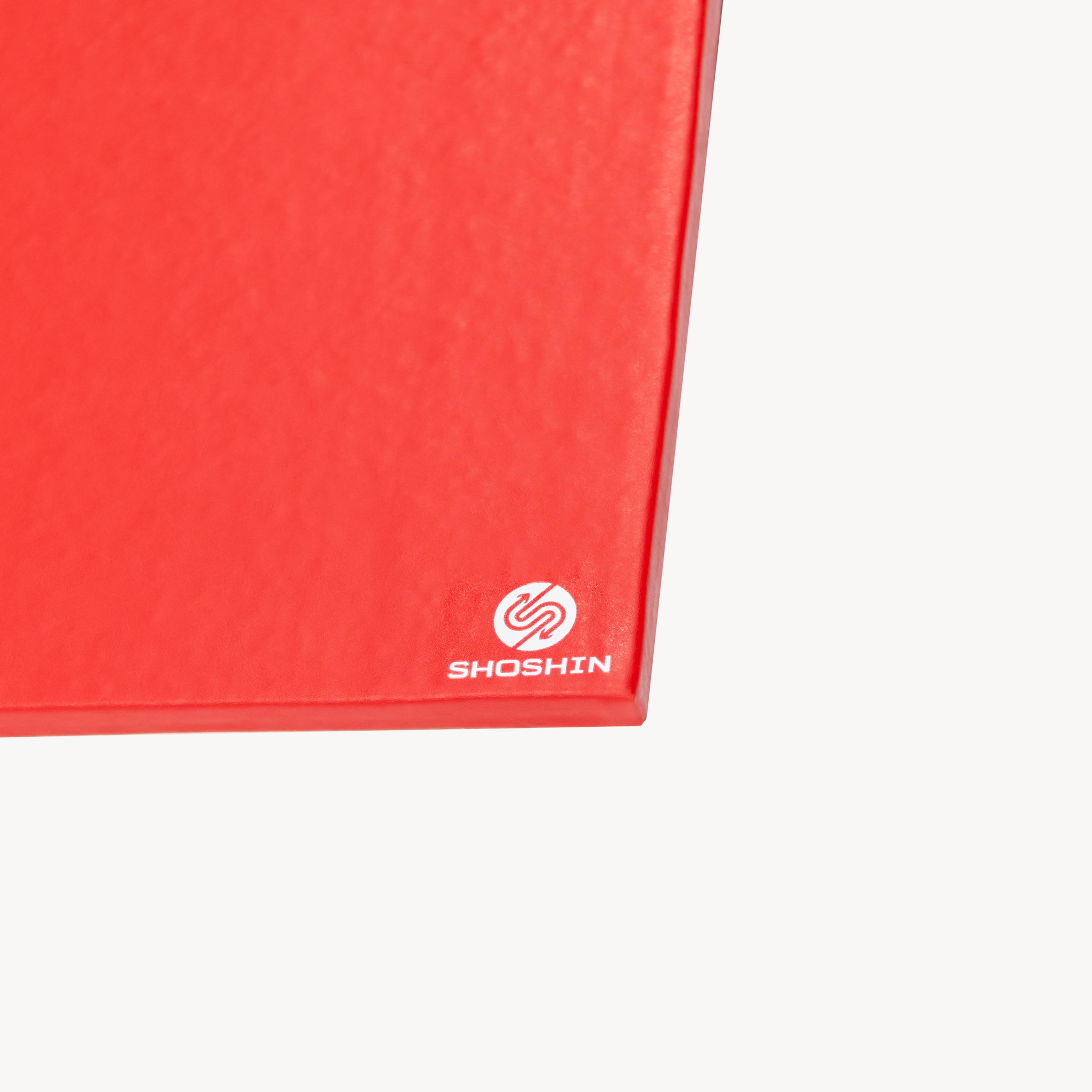 SHOSHIN Deluxe Chipfoam Gym Mats  - 1830 x 1220 x 32mm - Standard Red
