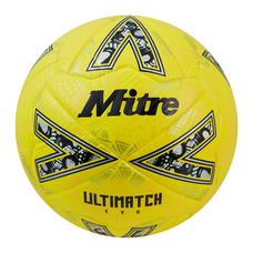 Mitre Ultimatch Evo - Yellow - Size 3 - Pack of 12 with Bag 