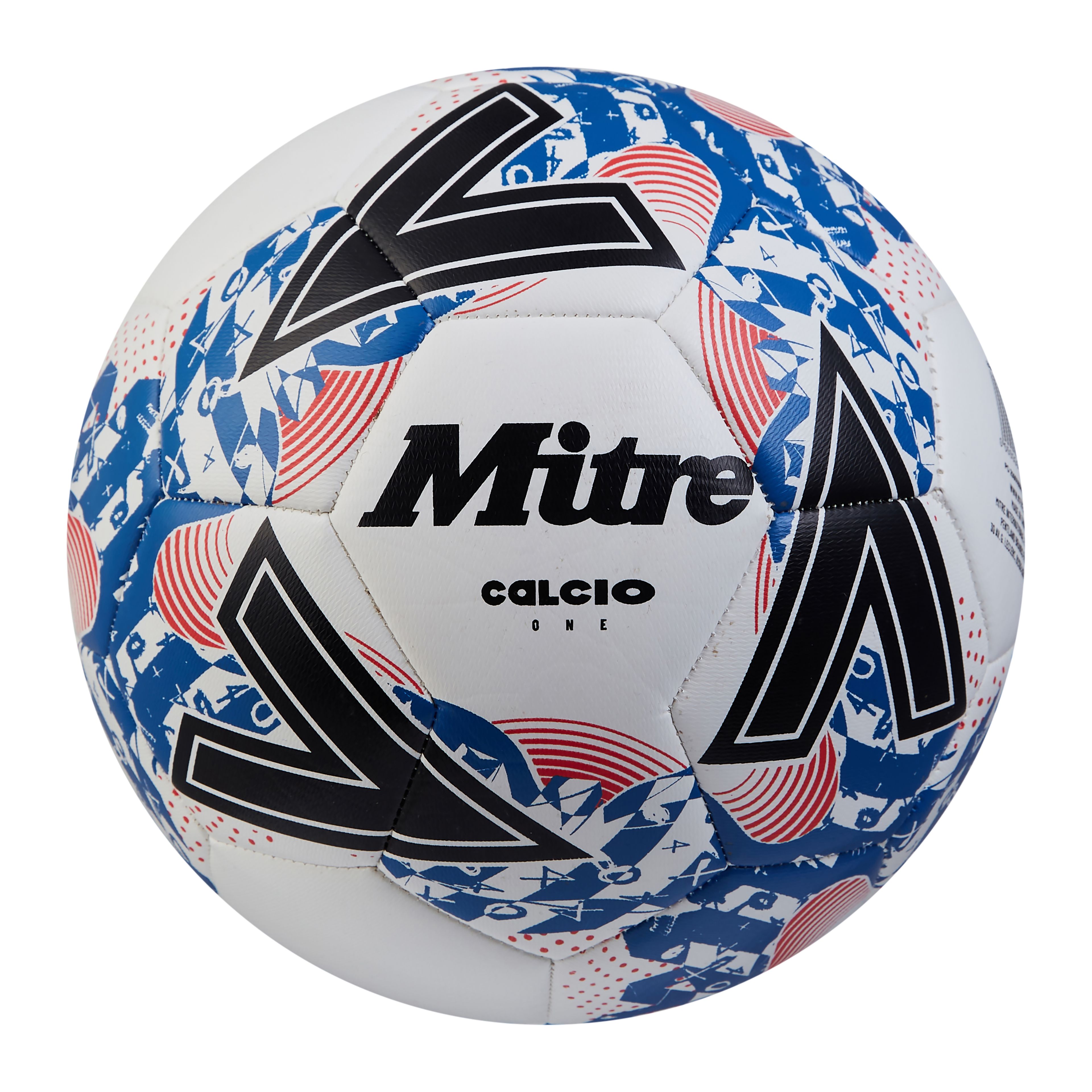 Mitre Calcio 2024 Football  - White - Size 3 - Pack of 12 with Bag
