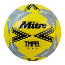 Mitre Impel One Football - FLUO YELLOW/GREY - Size 3 - Pack of 12 with Bag 