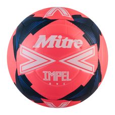 Mitre Impel One 2024 Football - Fluo Pink/White/Tidal Teal- Size 3 - Pack of 12 with Bag