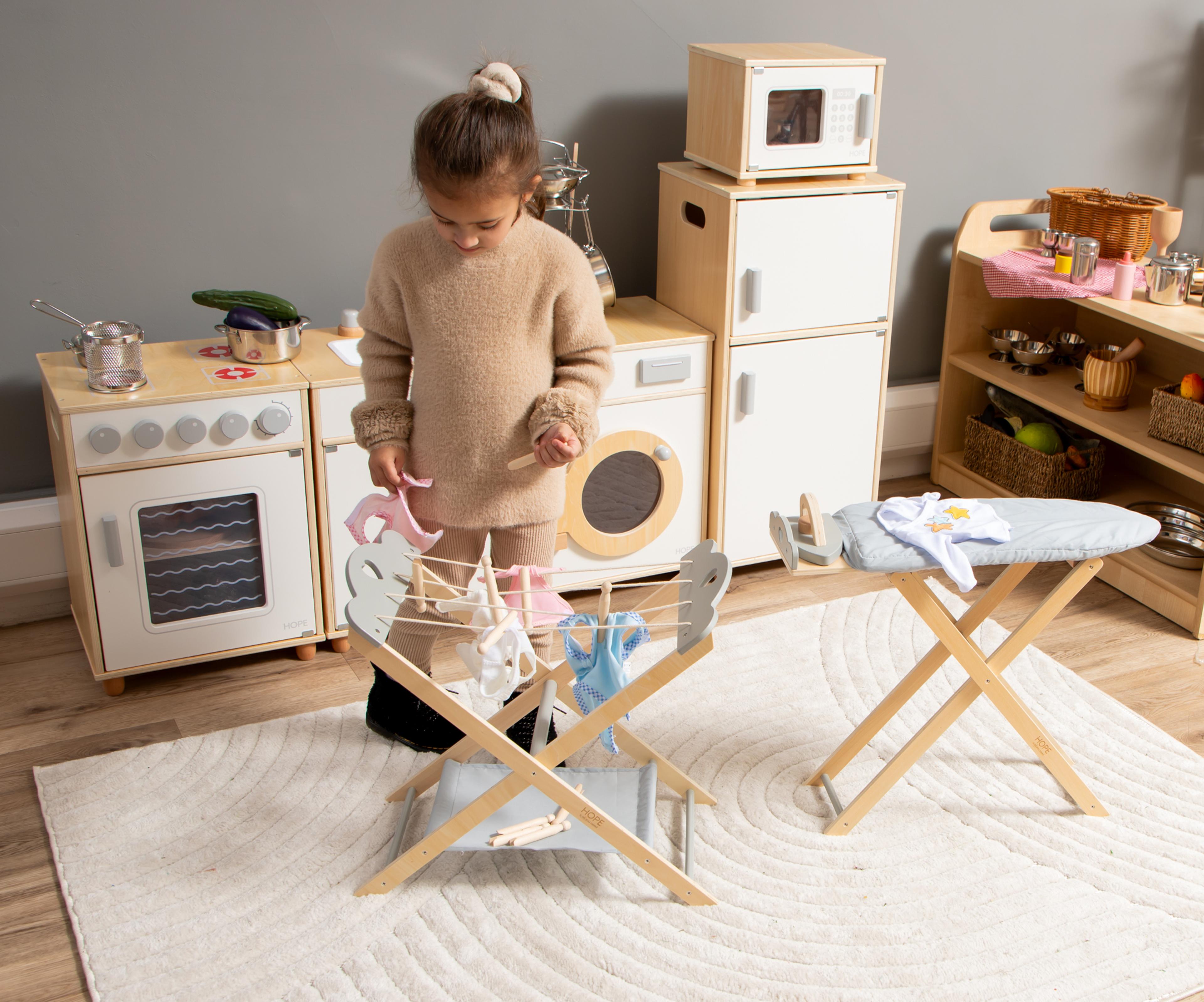 Grey Ironing Board and Clothes Horse Offer from Hope Education 