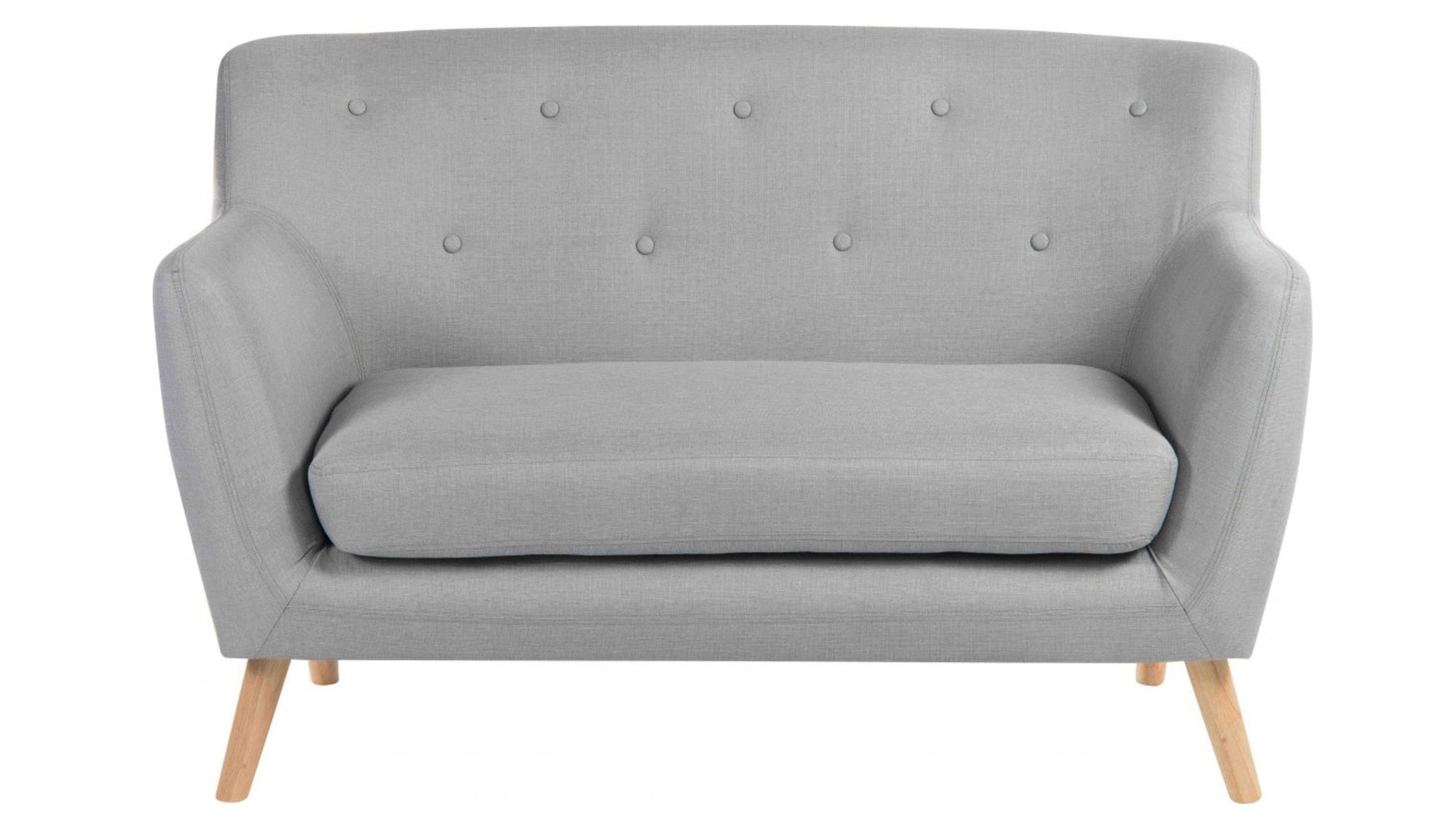 Skandi 2 Seater Sofa - Grey