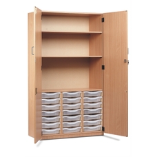 Classmates 21 Single Tray Full Door Storage Cupboard