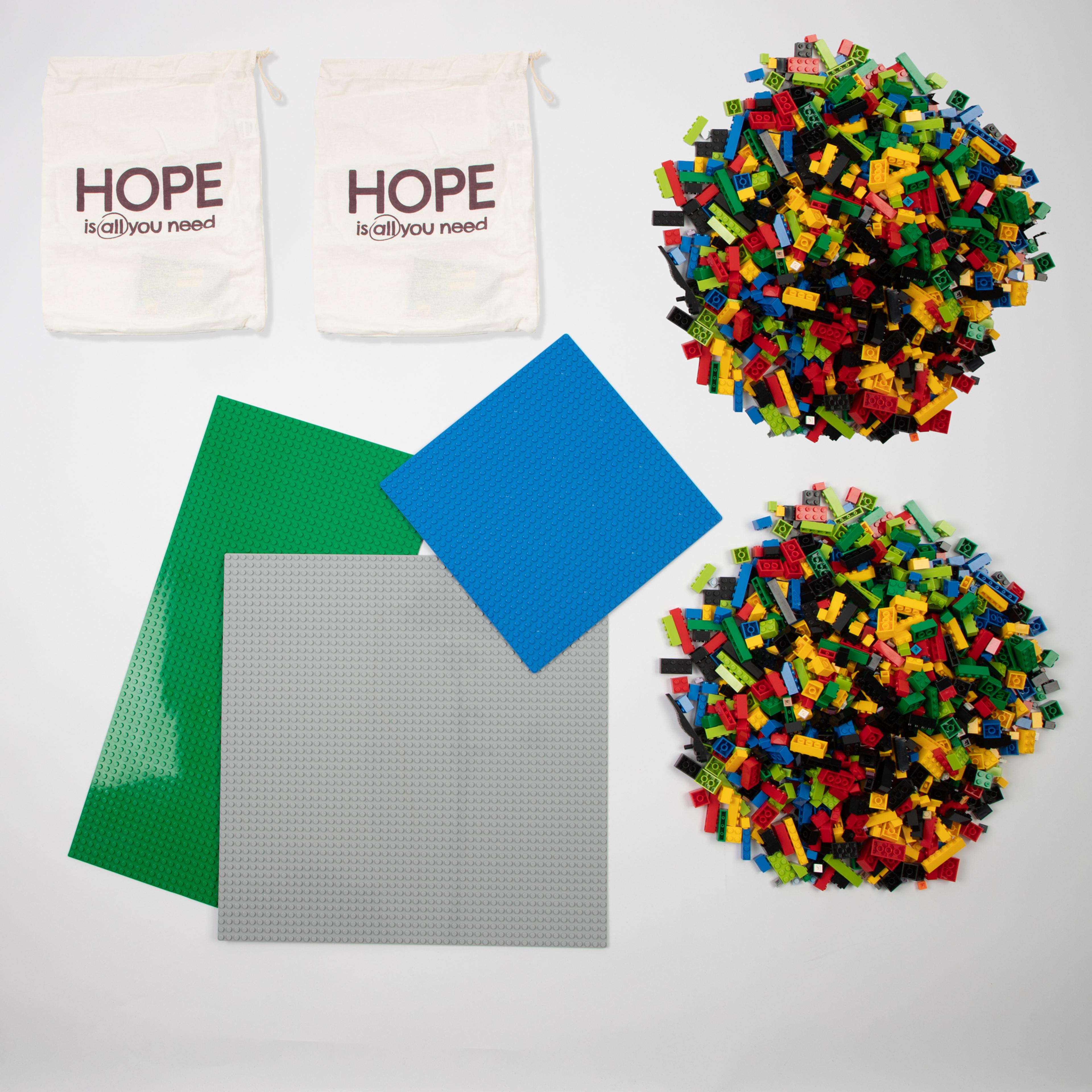 Creative Blocks with Base Plates - Classpack from Hope Education