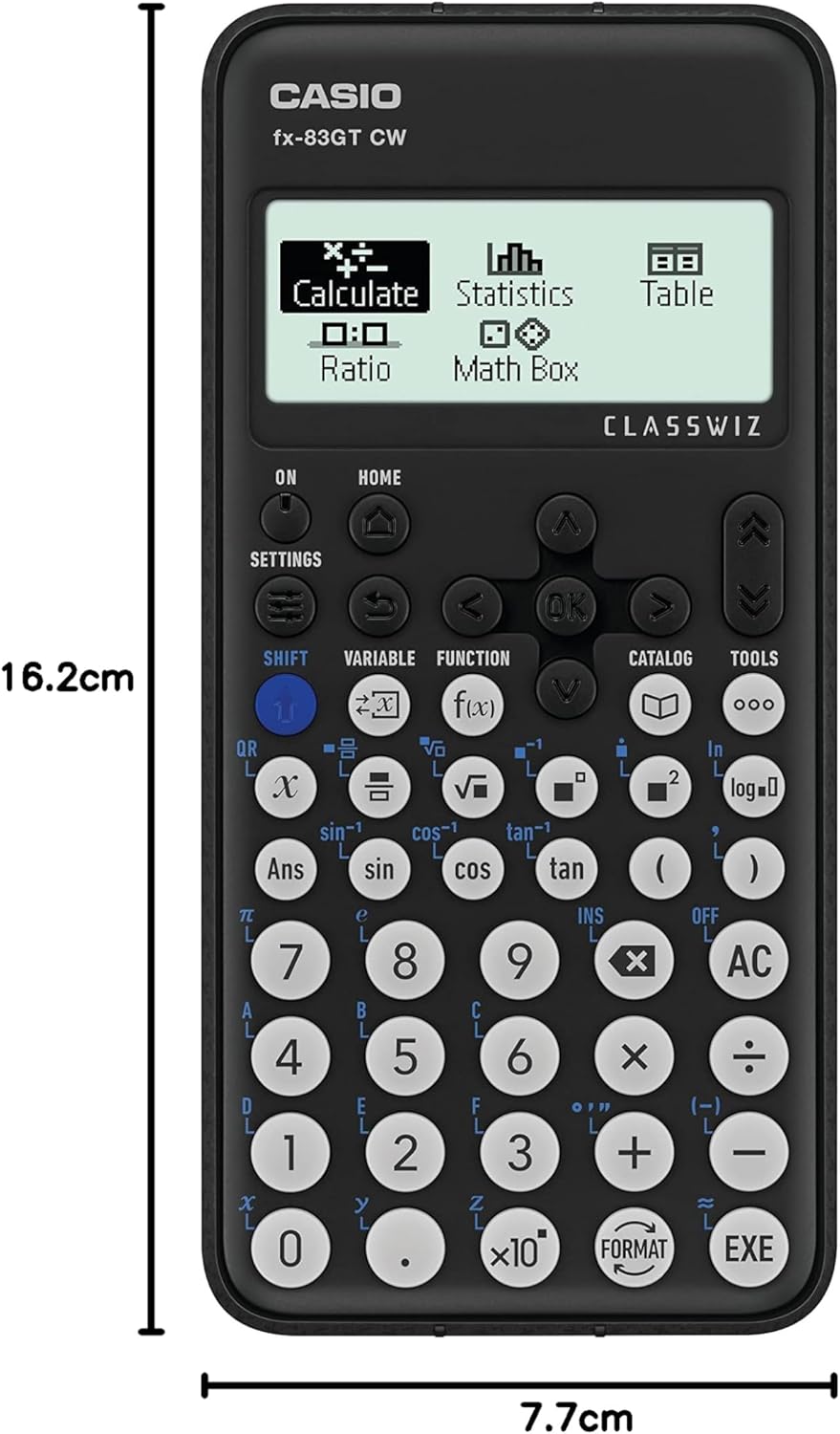 Casio FX-83GT CW Scientific Calculator -