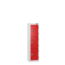 PURE Lockers - Low Height, Flat Top, Depth 45cm
