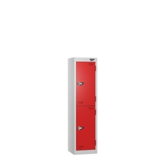 PURE Lockers - Low Height, Sloping Top, Depth 30cm