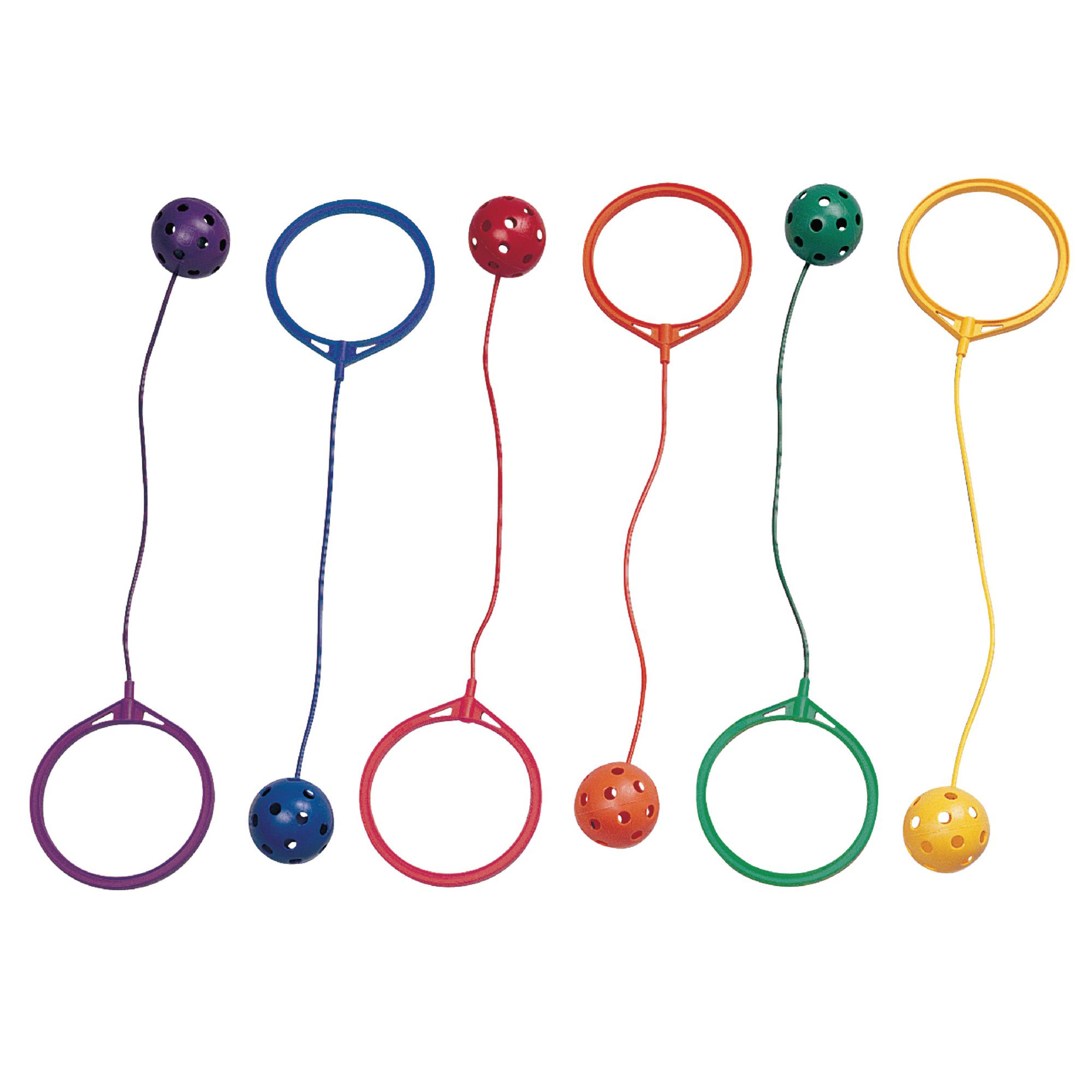 Findel Everyday Ankle Skip Set - Assorted - 3ft - Pack of 12