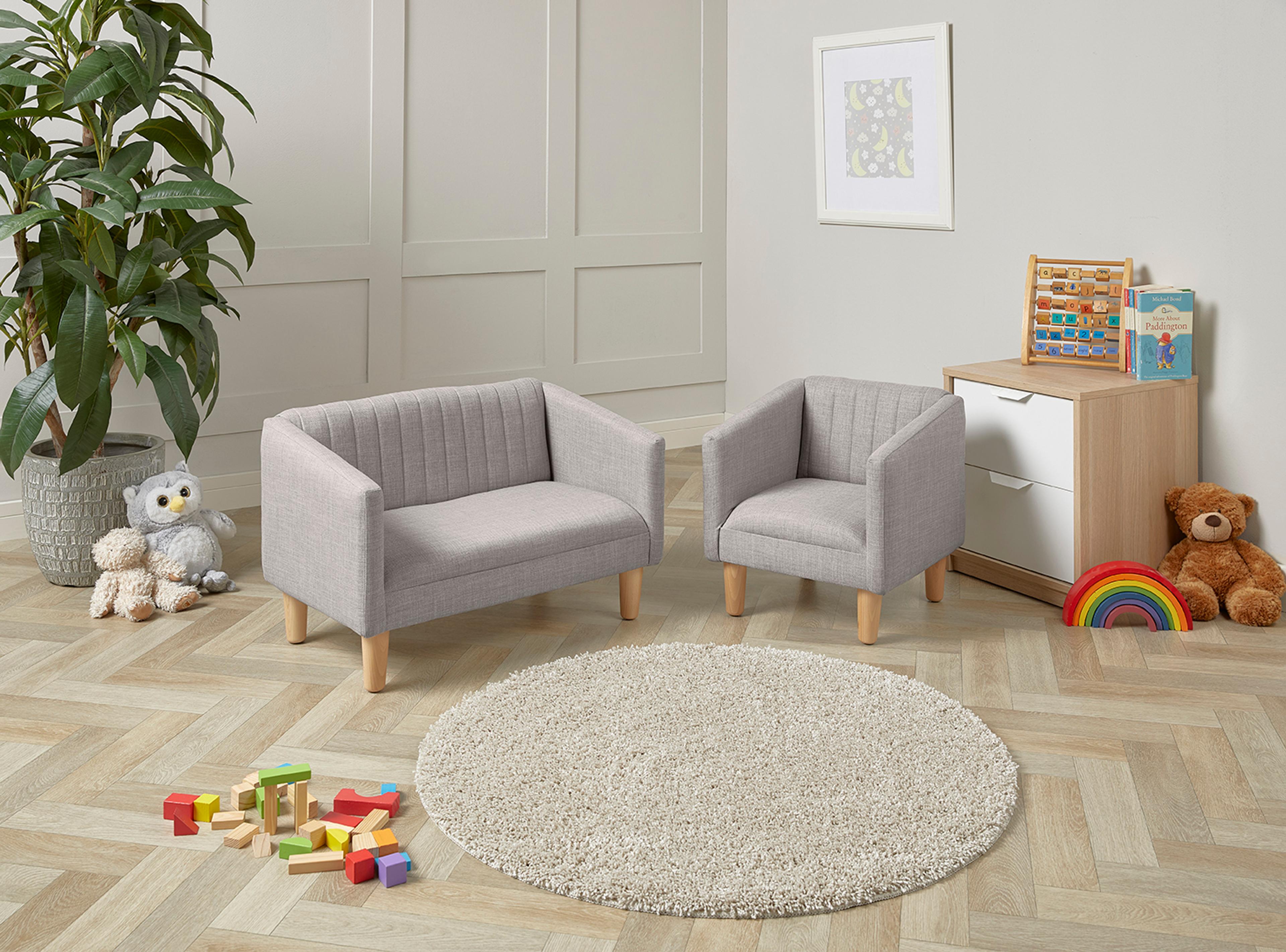 Mini Chair & Sofa Set from Hope Education - Grey