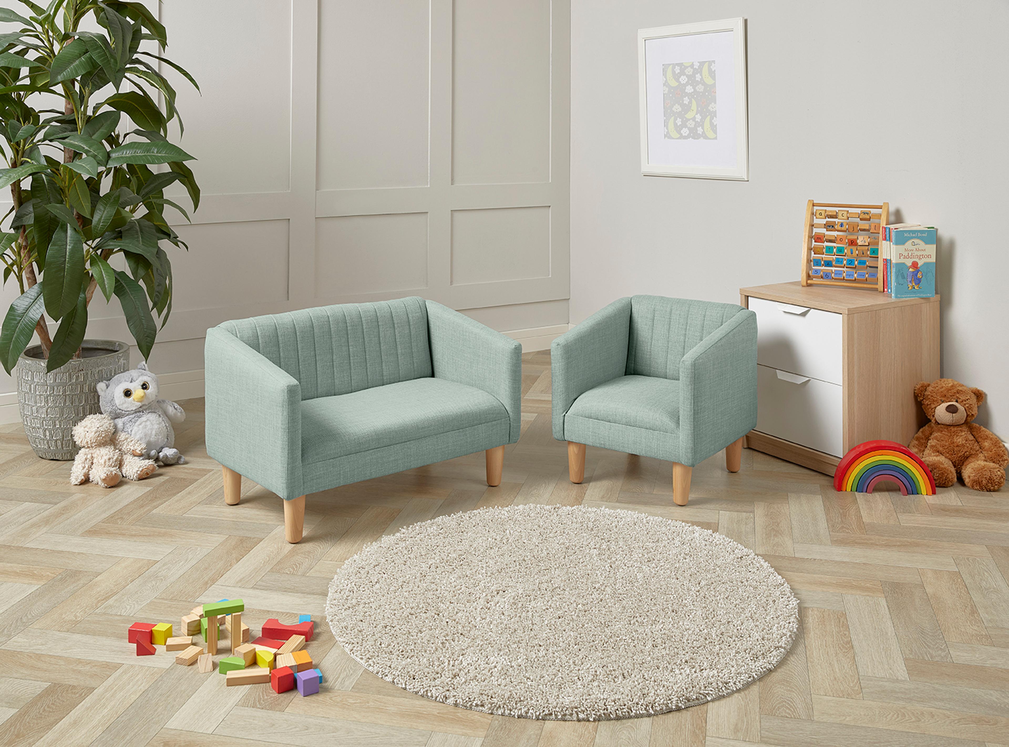 Mini Chair & Sofa Set from Hope Education - Sky Blue