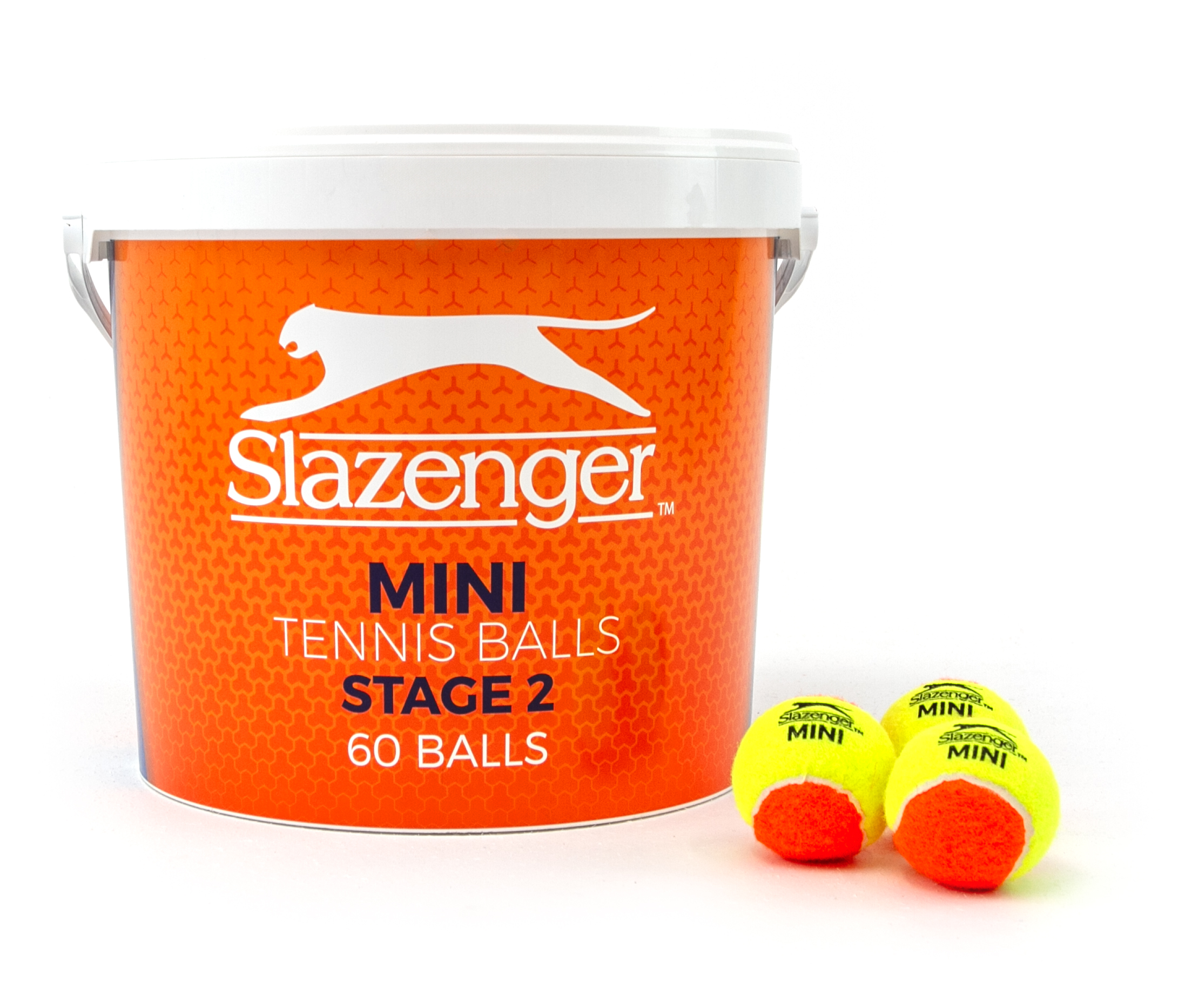 Slazenger Mini Tennis Balls - Orange Stage - Pack of 180