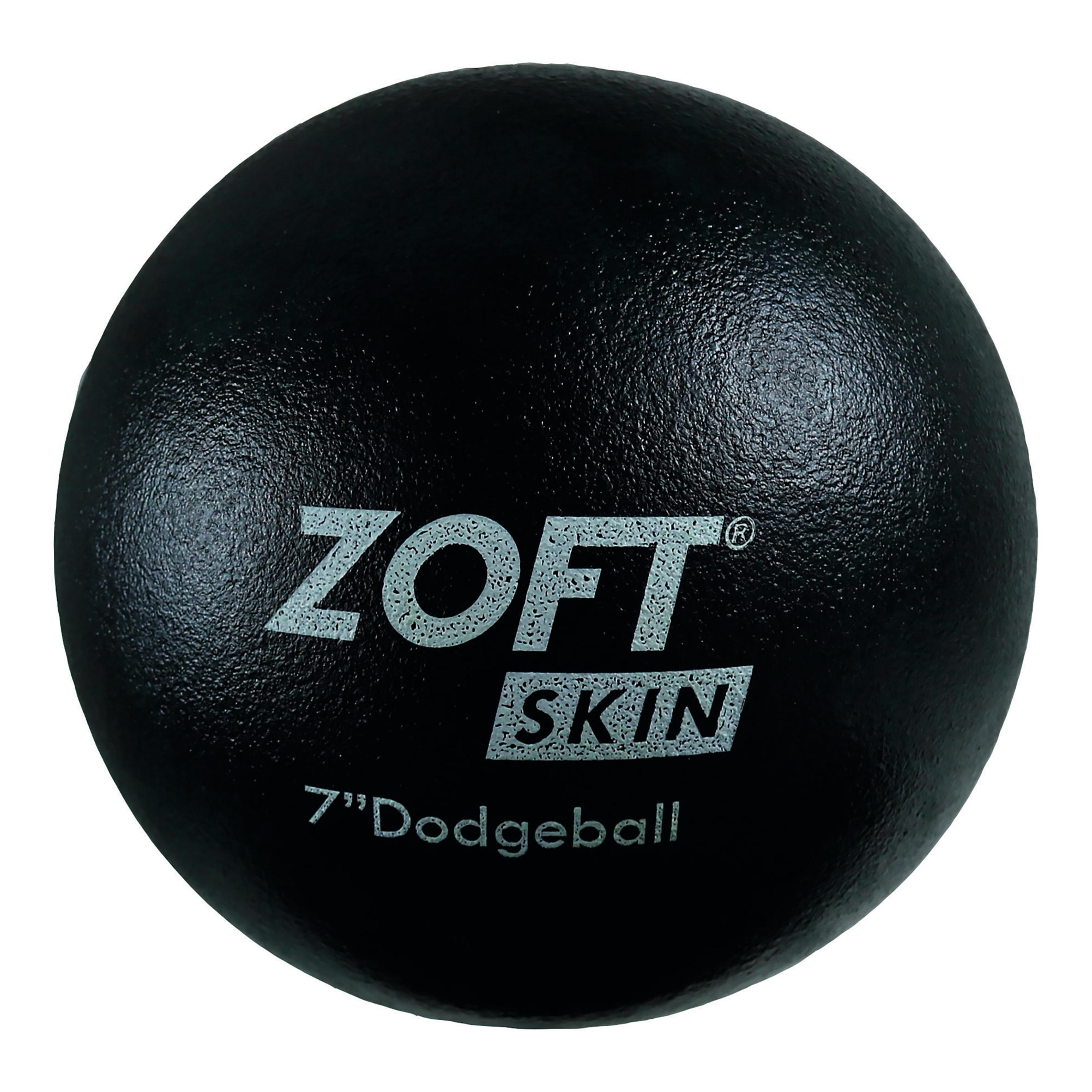 Zoftskin Dodgeball - Black - Size 3 - Pack of 5