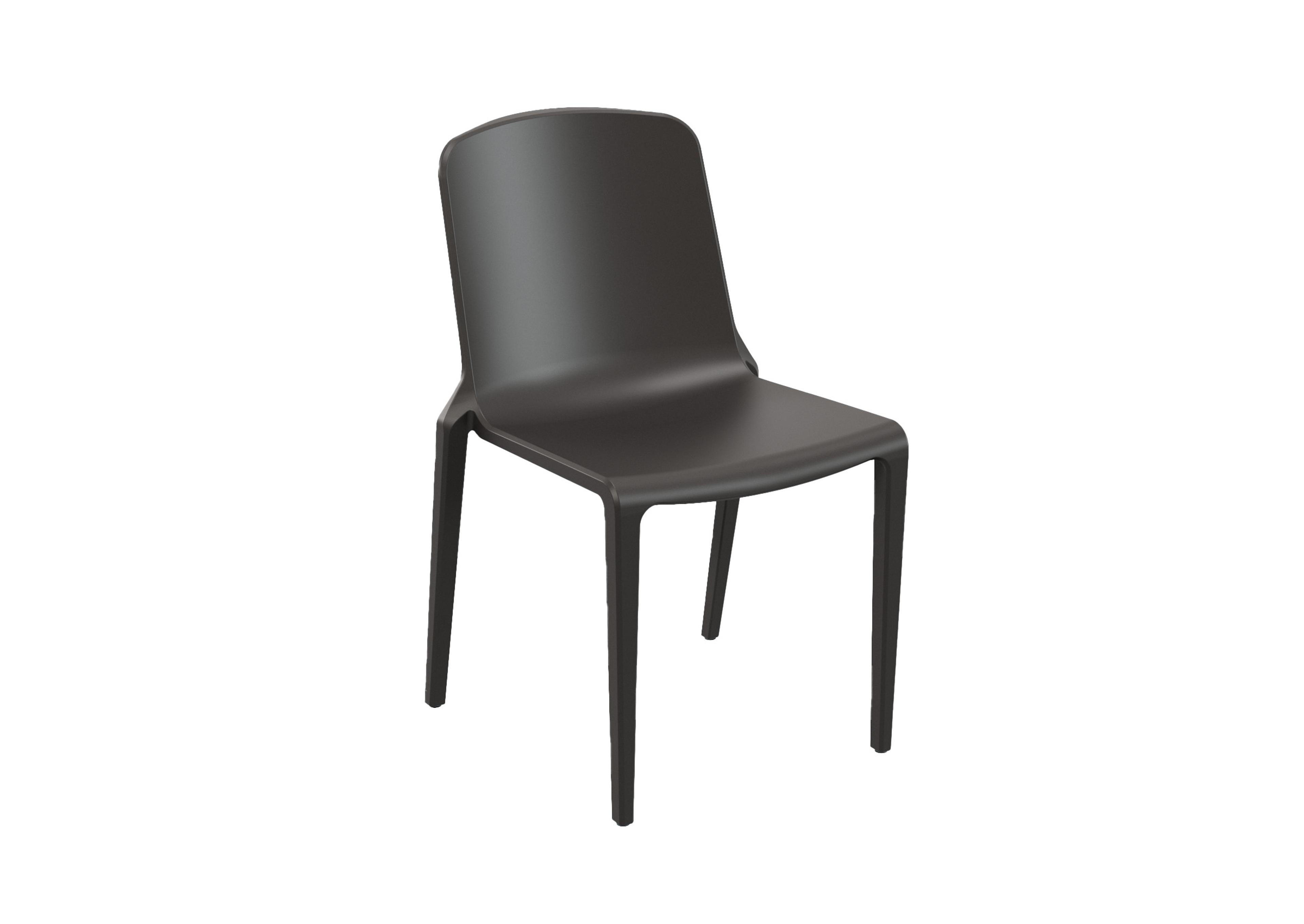 Hatton Stacking Chair - Seat Height 455mm - Flannel