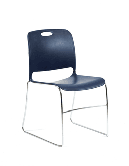 Maestro - HD Stacking Chair - Nordic Blue