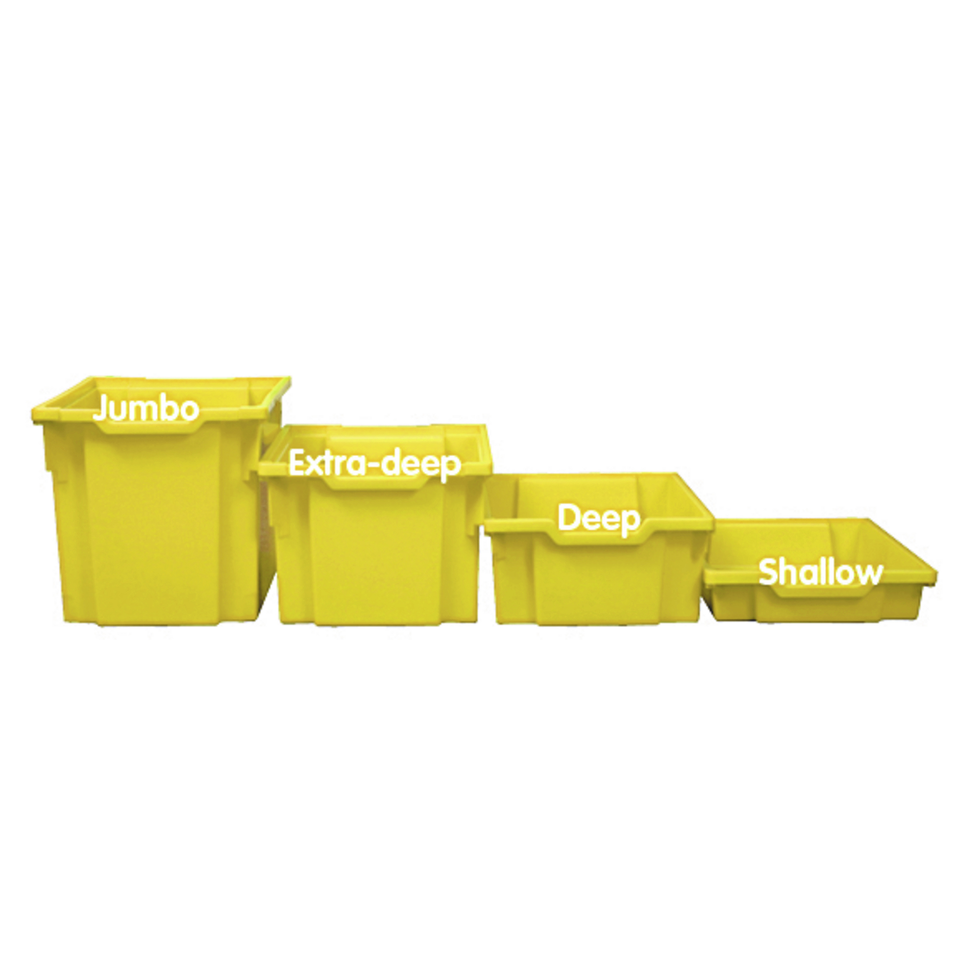 Gratnells Storage Tray Yellow - Jumbo