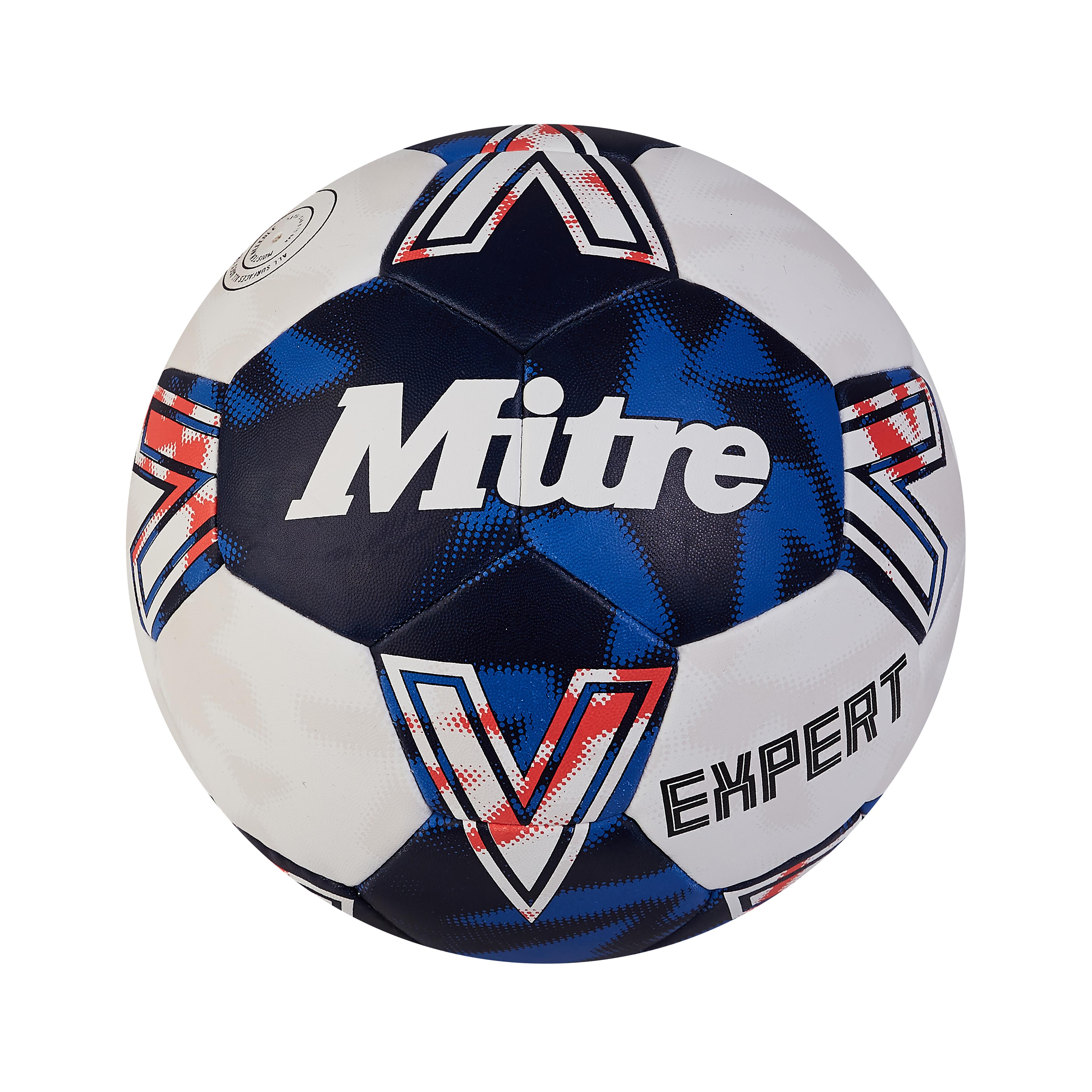 Mitre Expert Handball - White/Blue/Red - 3