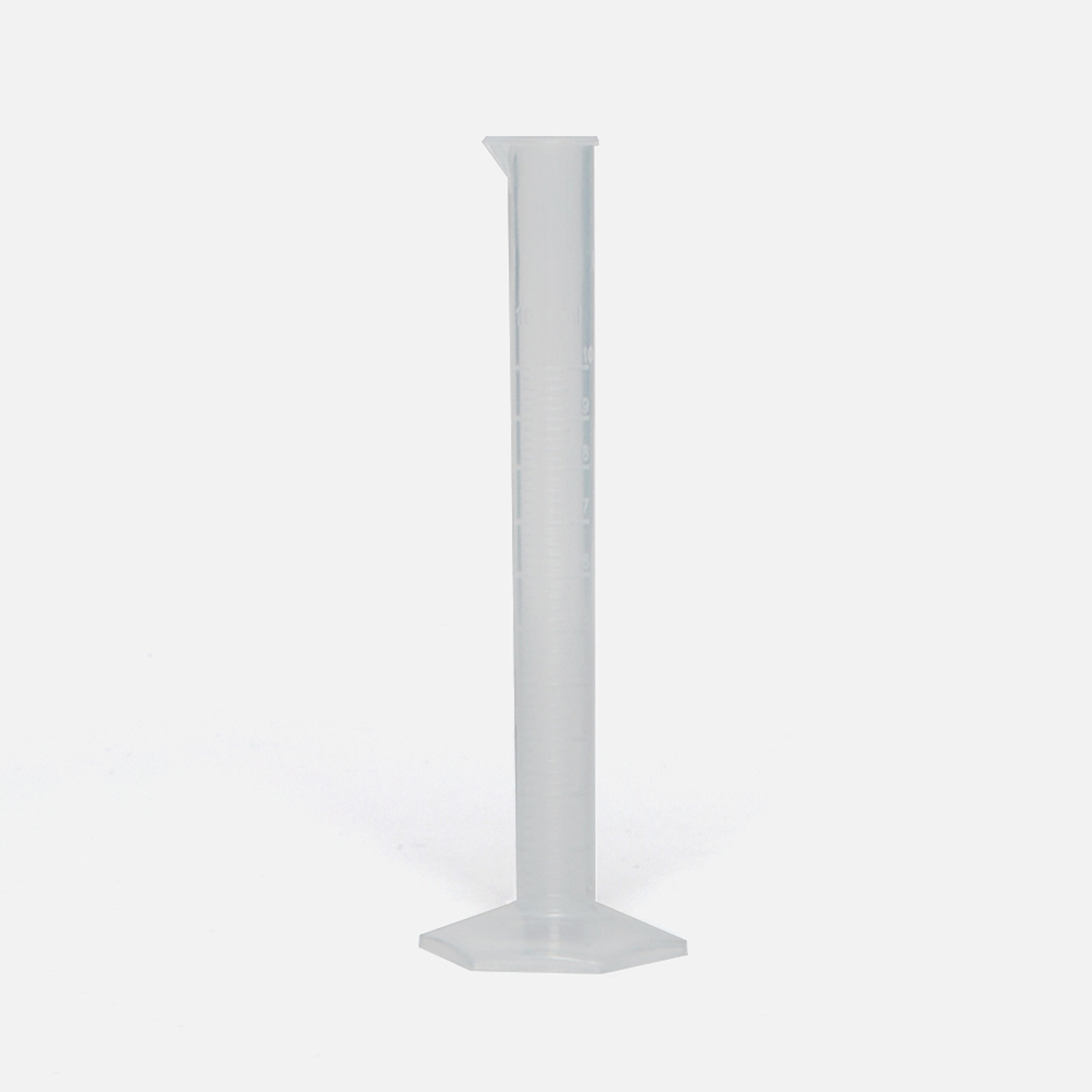 FE Measuring Cylinder Poly 50ml P10