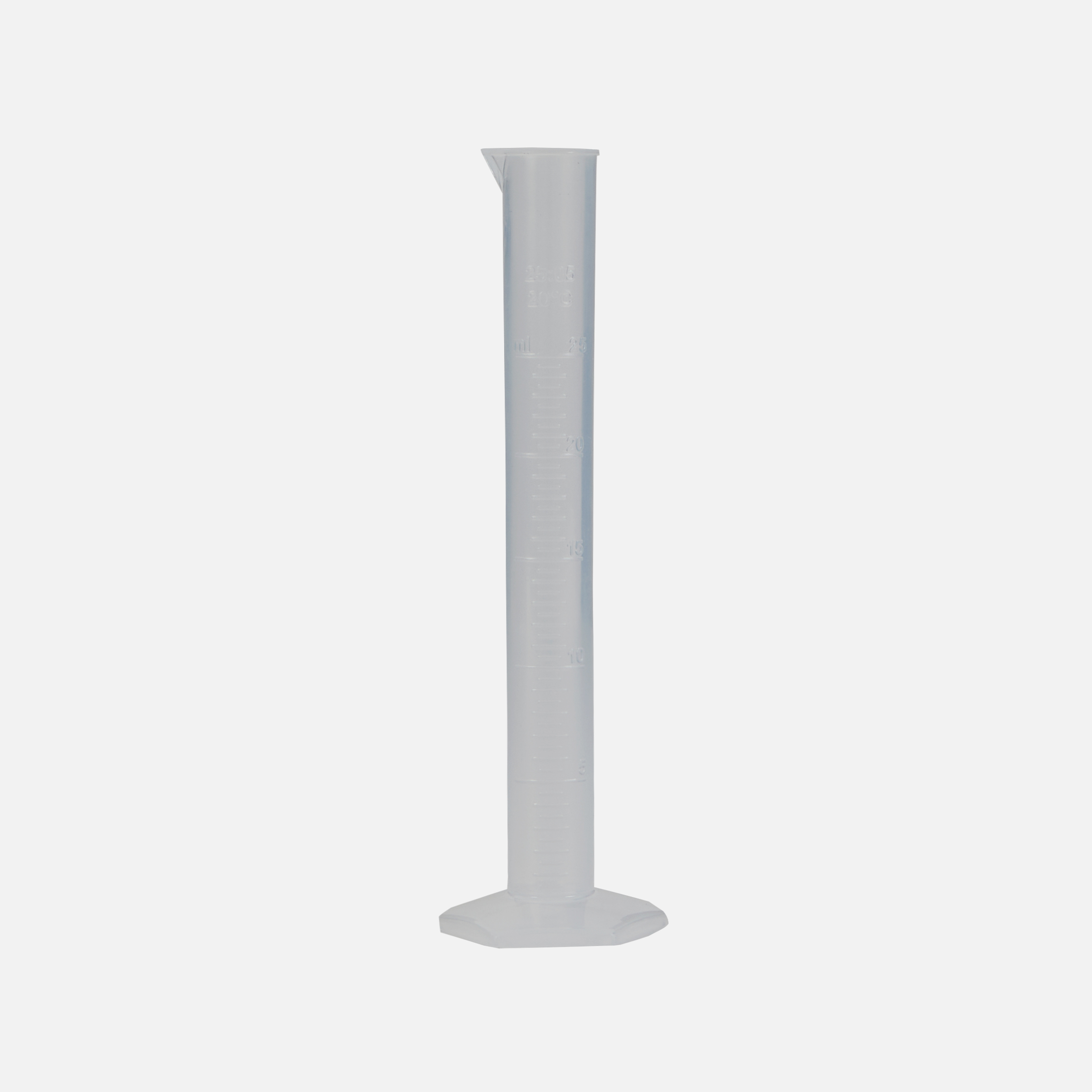 FE Measuring Cylinder Poly 10ml P10