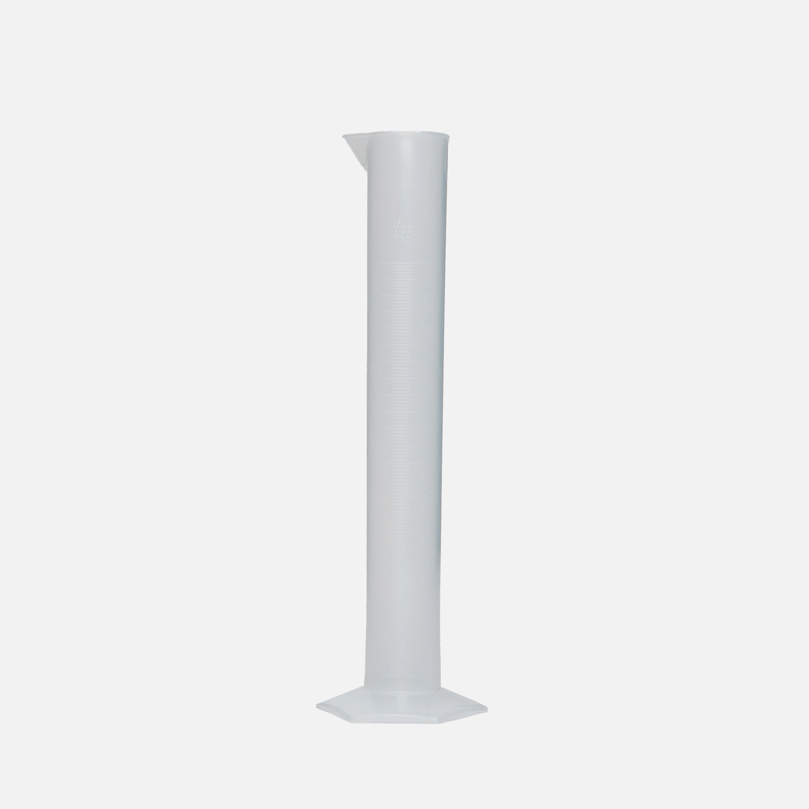 FE Measuring Cylinder Poly 250ml P5