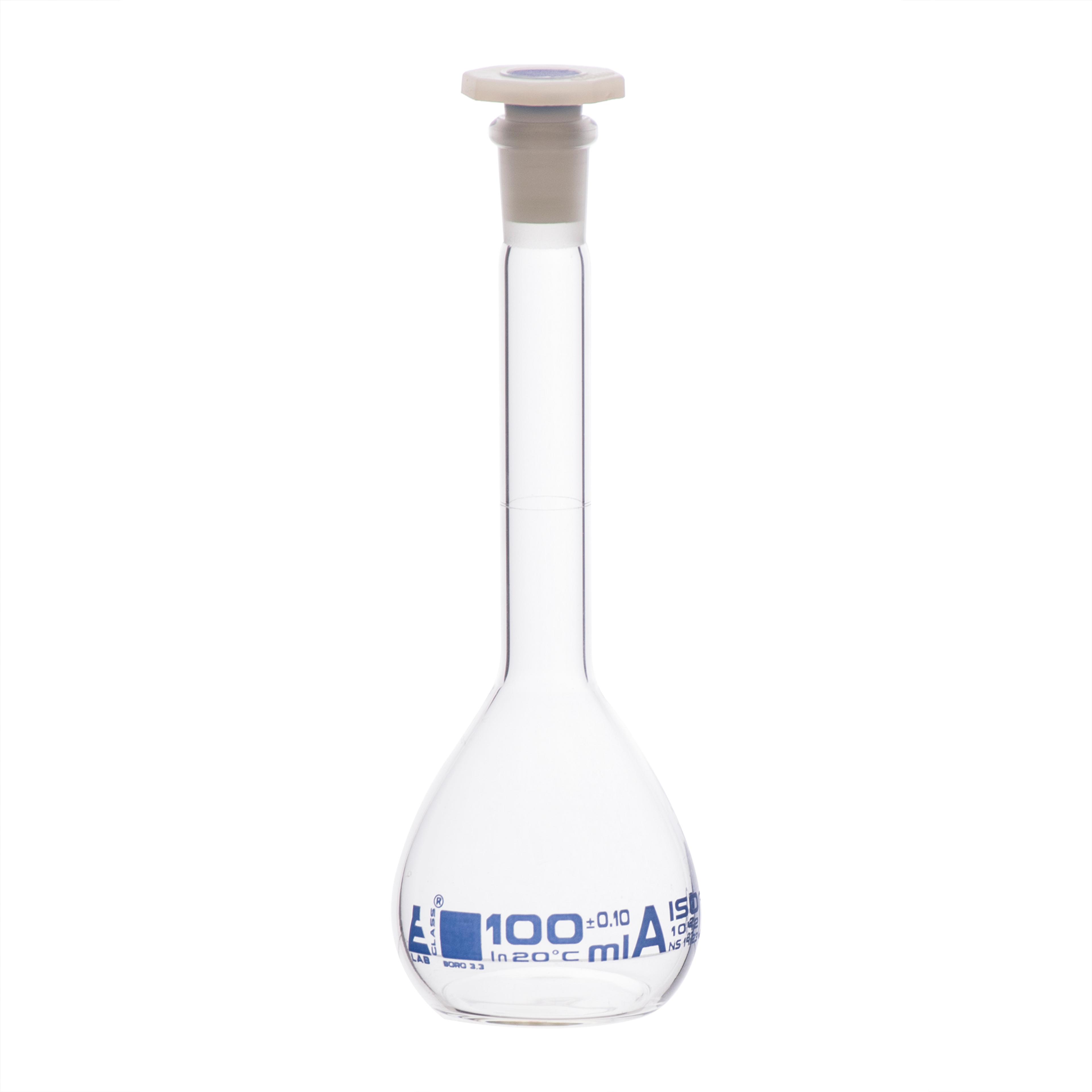 eisco Stoppered Volumetric Flask (Class A)  - 100ml
