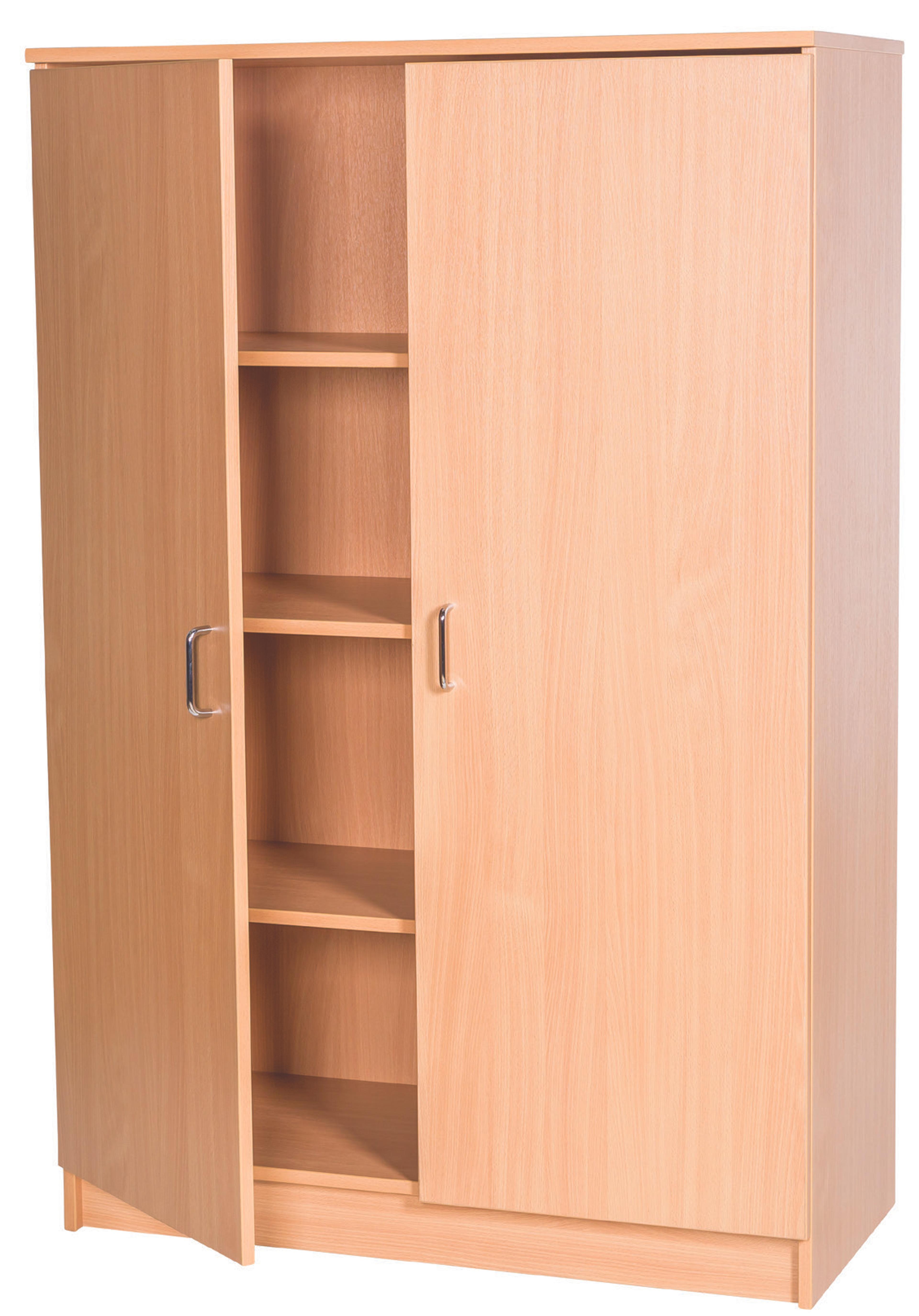 Classmates Lockable Stock Cupboards - Beech - 1500mm