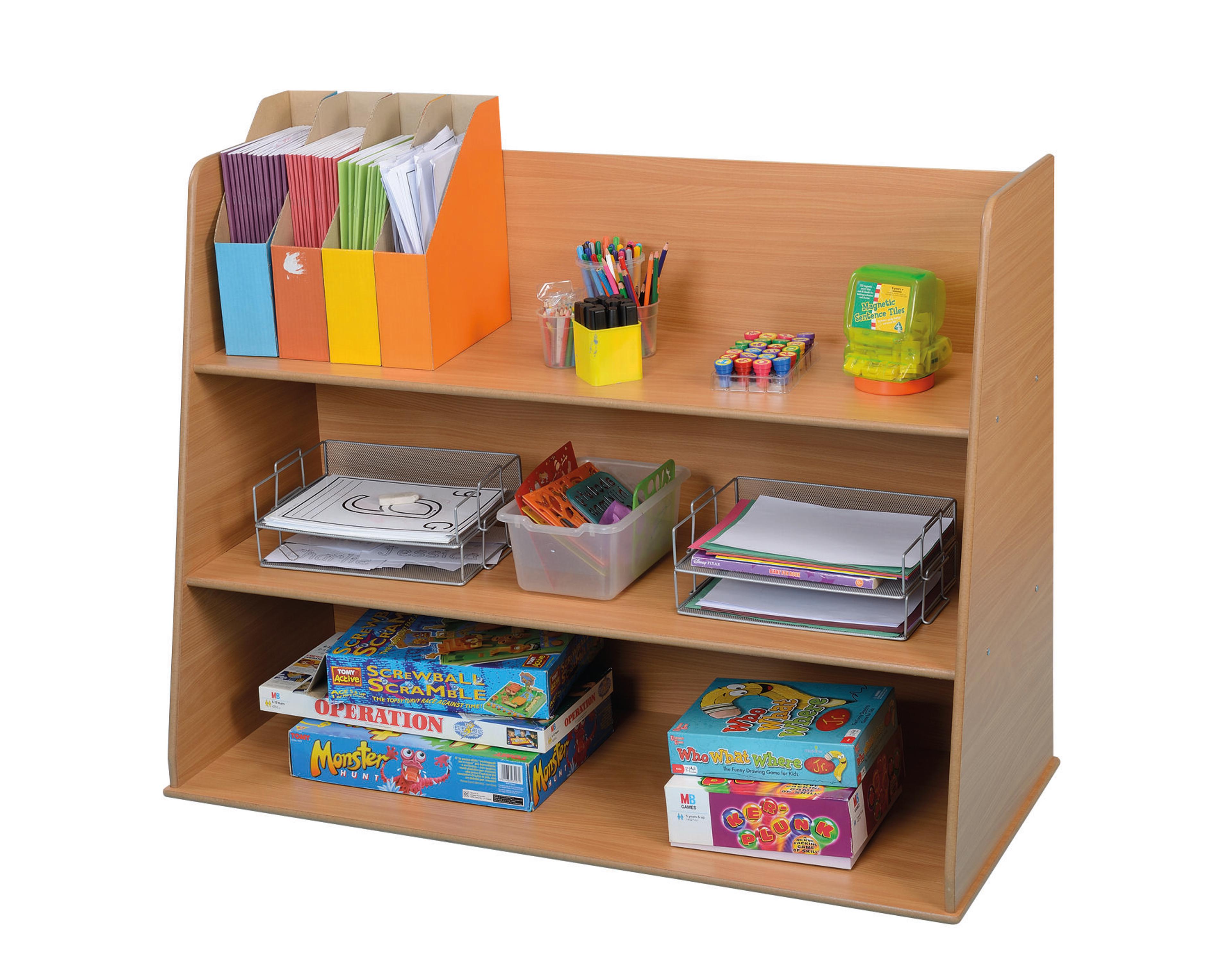 Free Standing Shelf - 540mm Deep - Beech