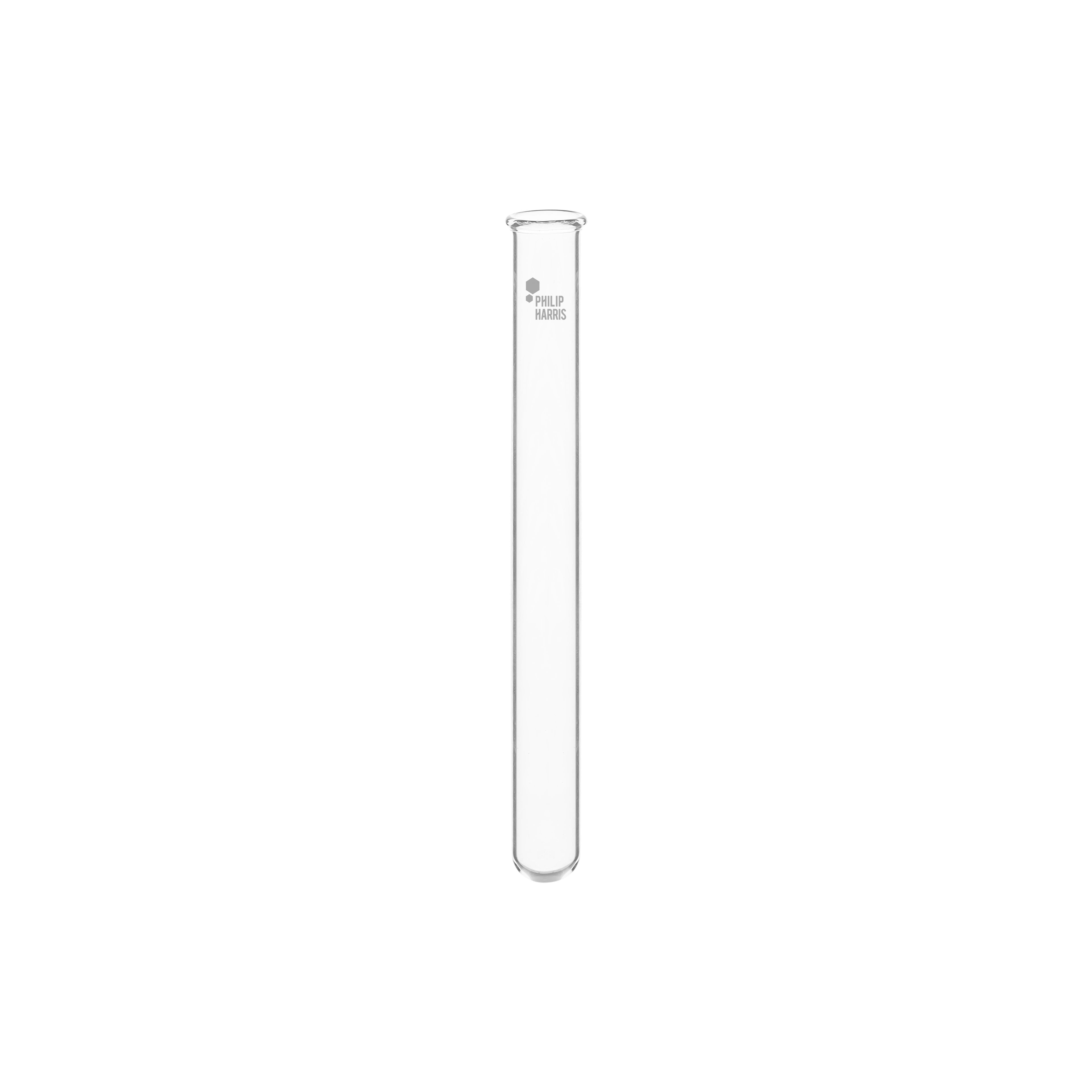 Philip Harris Glass Test Tubes with Rim - 12x75mm - Pack of 100