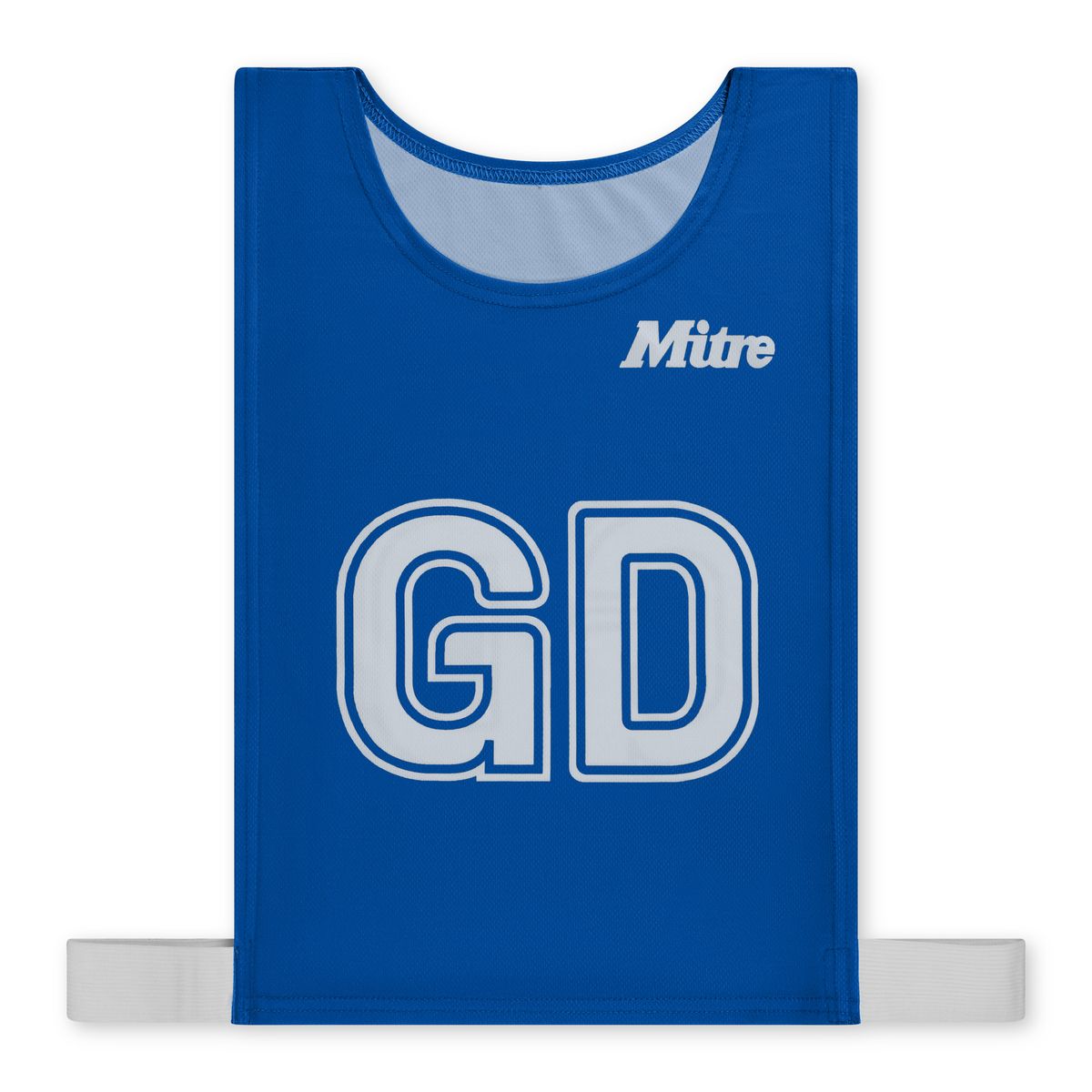 Mitre Pro Netball Bib - Blue - Large - Pack of 7 | DP058306AD | Davies ...
