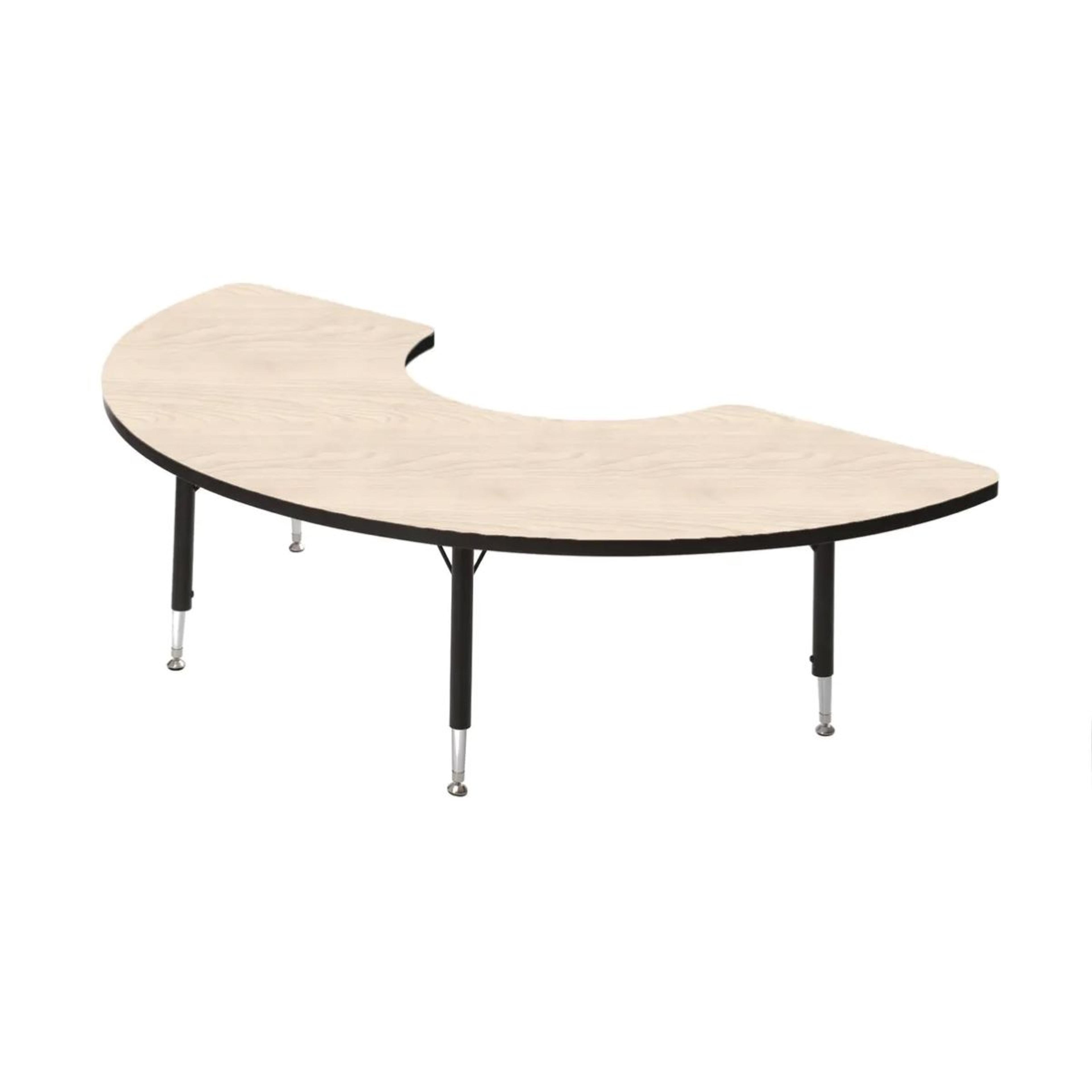 Tuf Top Arc Height Adjustable Table - Maple 