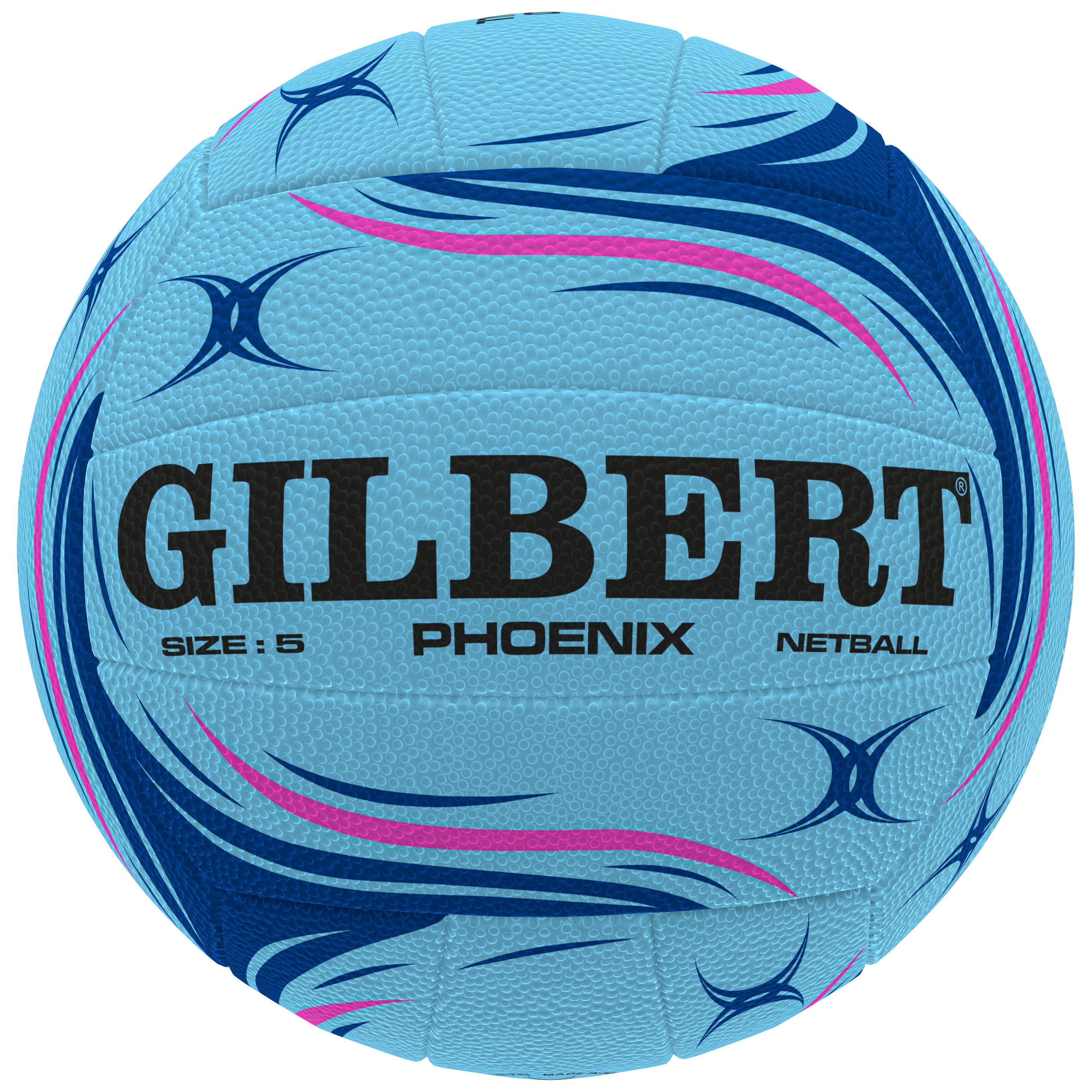 Gilbert Phoenix Match Netball - Blue - Size 5