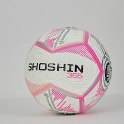 SHOSHIN 365 Training Football - White/Pink/Grey - Size 4