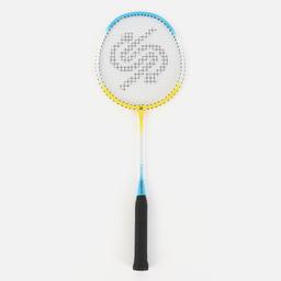 SHOSHIN Badminton Racquet - White/Blue/Yellow - 26in