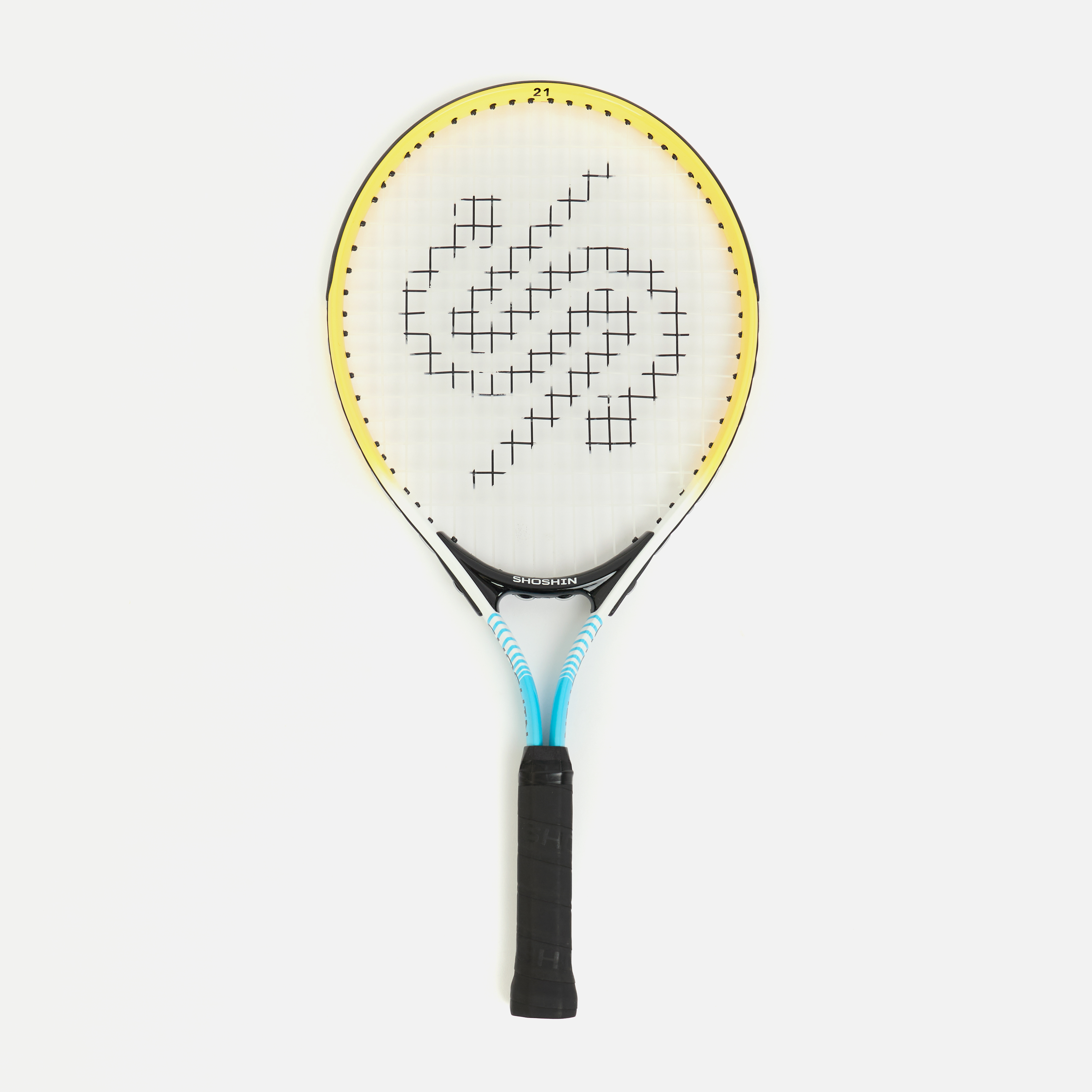 SHOSHIN Tennis Racket-WHTBLUYLW-21