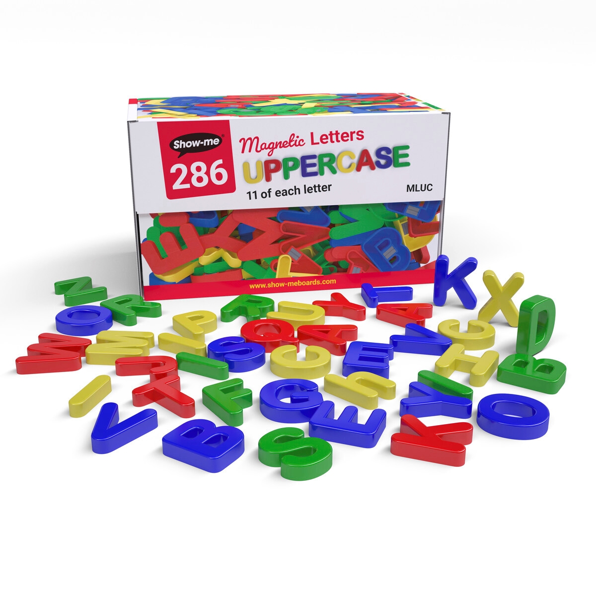 Show Me Magnetic Letters and Numbers Pk