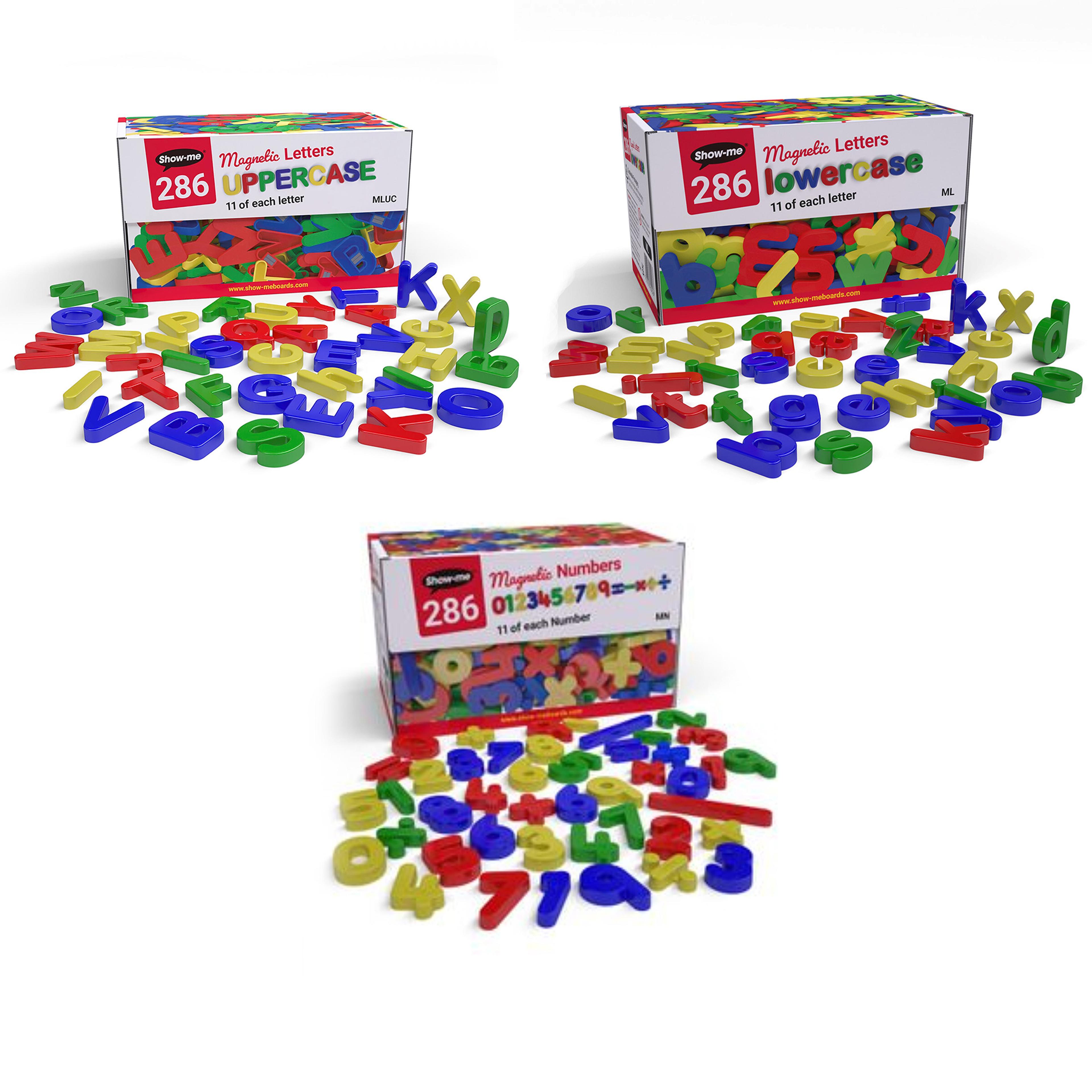Show-me Magnetic Letters and Numbers Pack