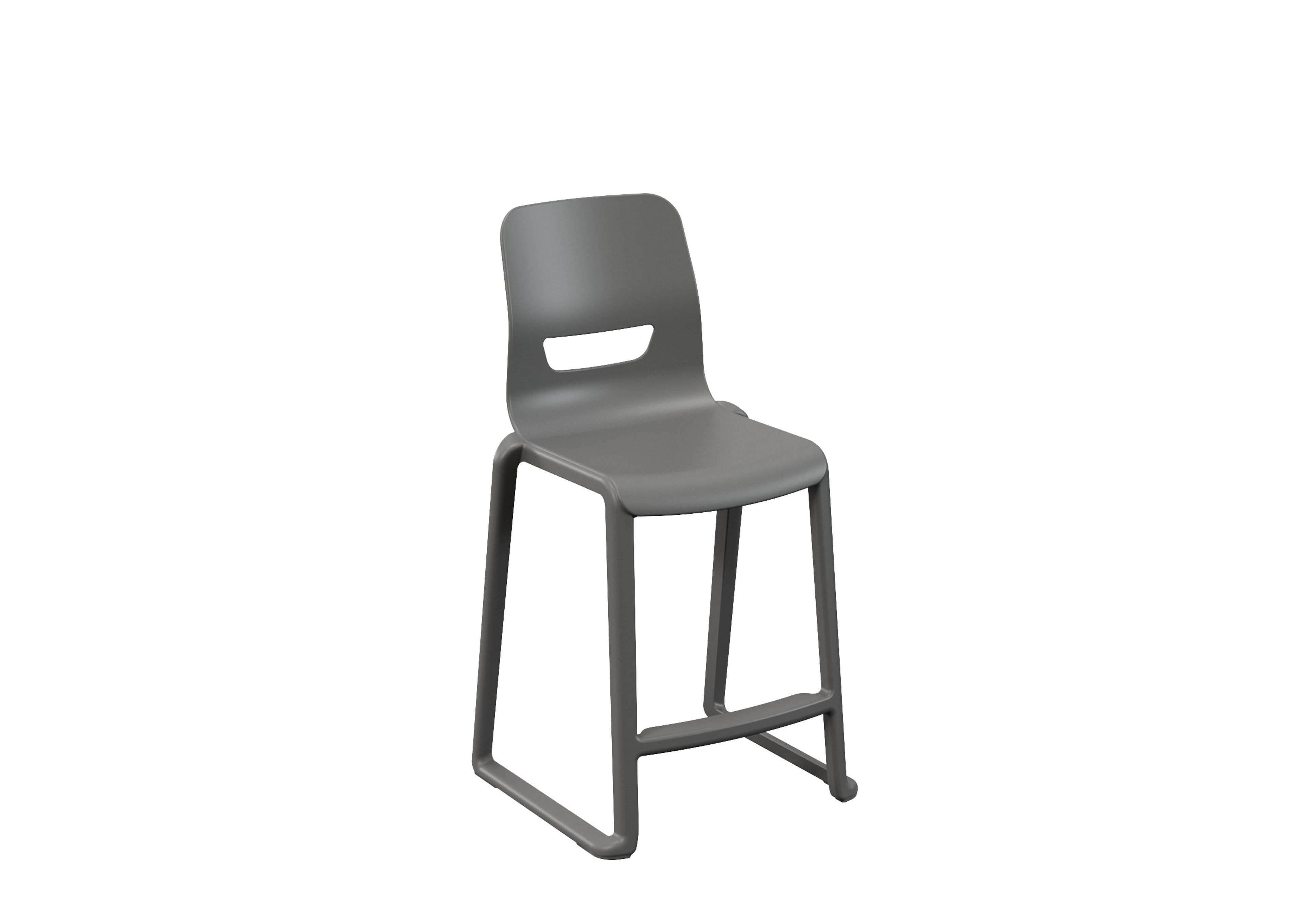 Postura+ One Piece High Chair - Iron Grey - 11-14 years