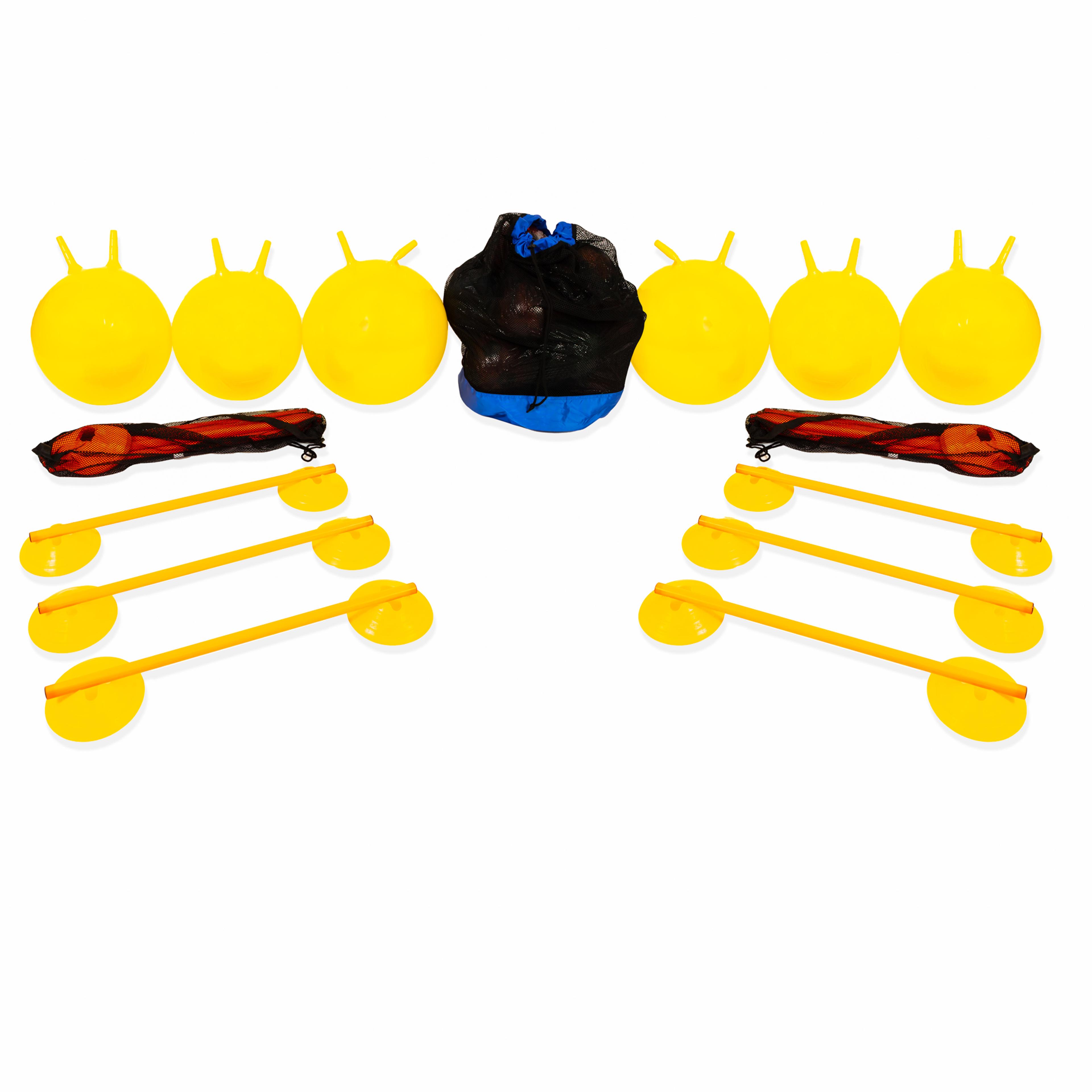 Findel Everyday 6 Lane Hopper Race Set - 55cm