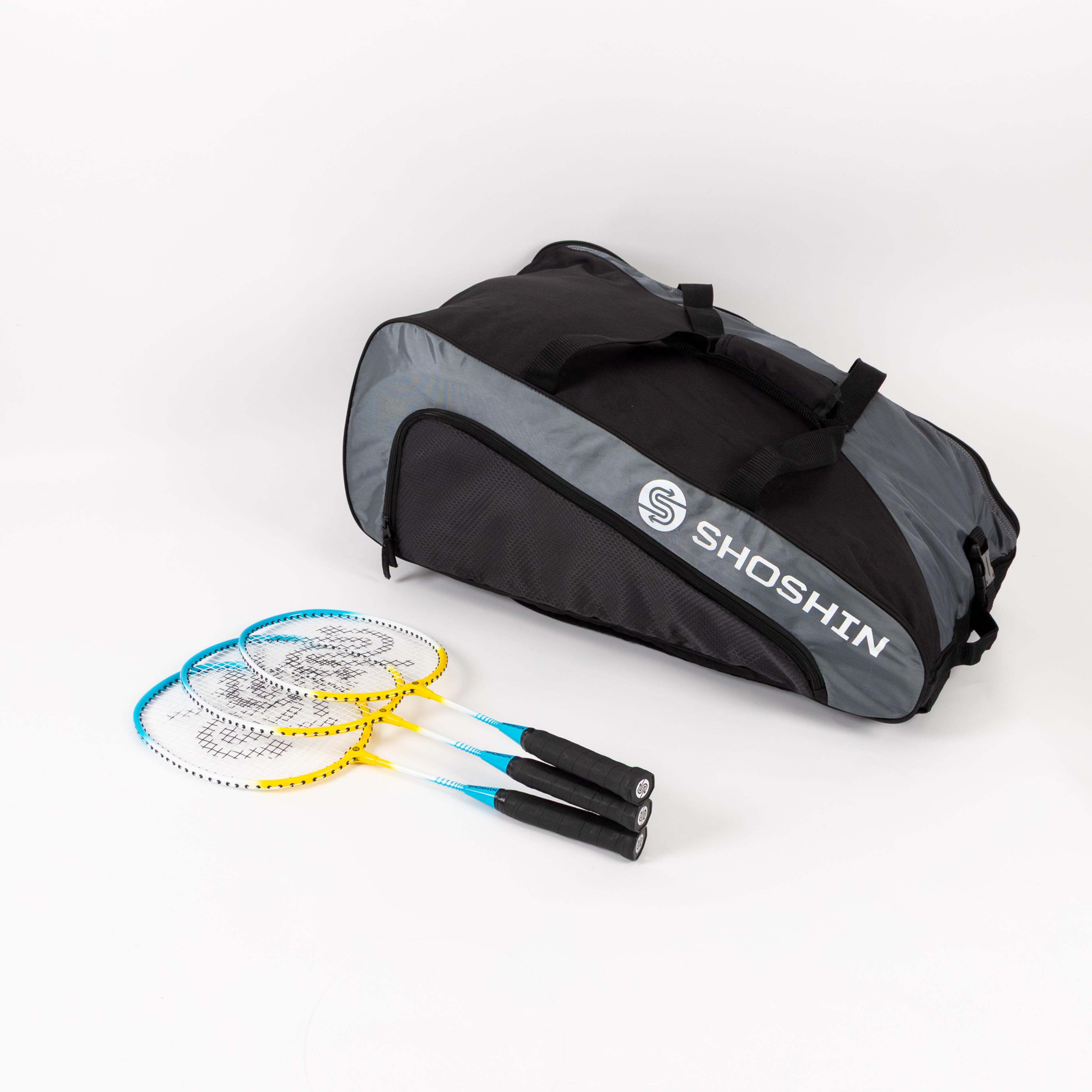 SHOSHIN Badminton Racket - 21" - Pack of 12 with FREE BAG