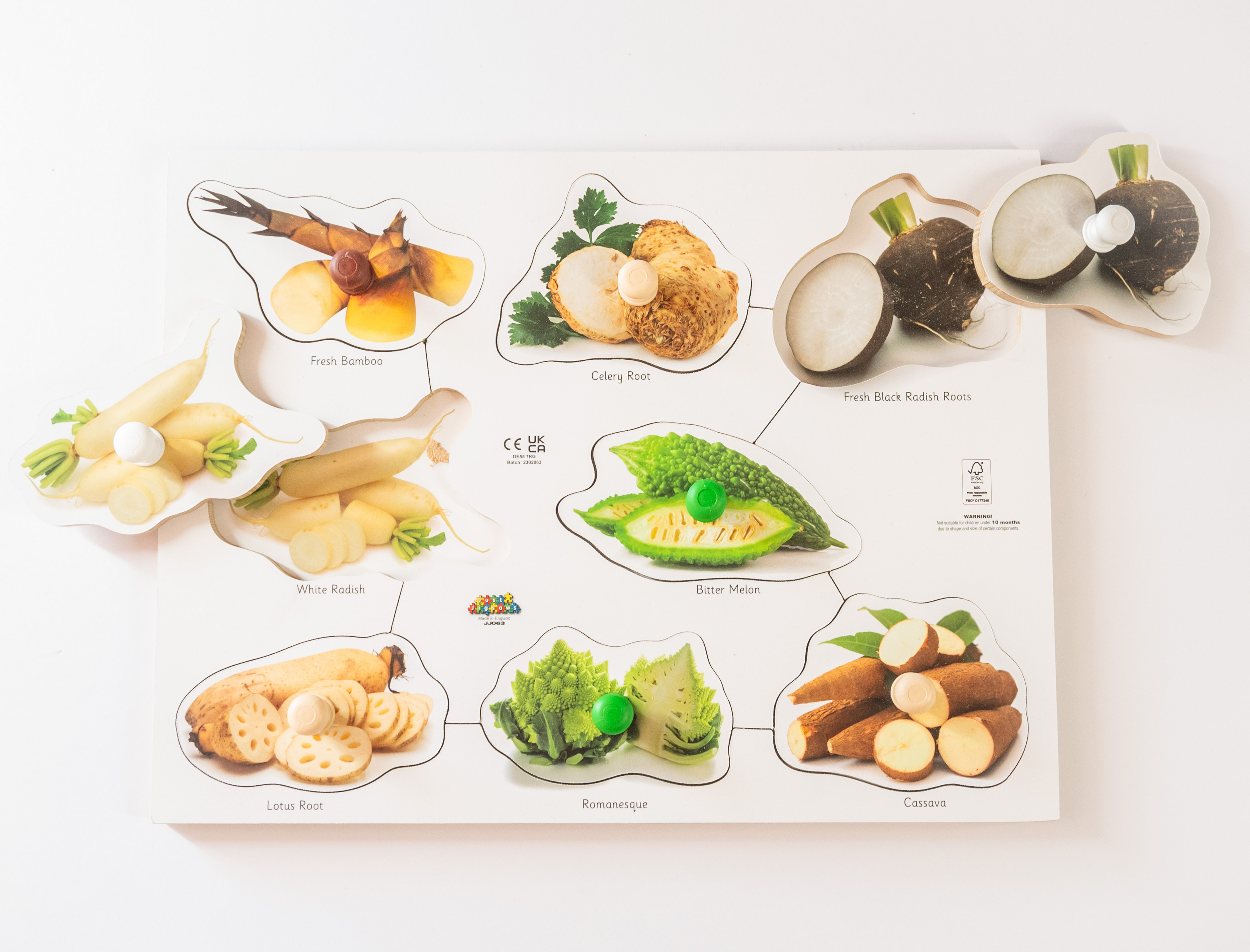 Just Jigsaws Exotic Fruit and Vegetable Puzzle offer - Pack of 2