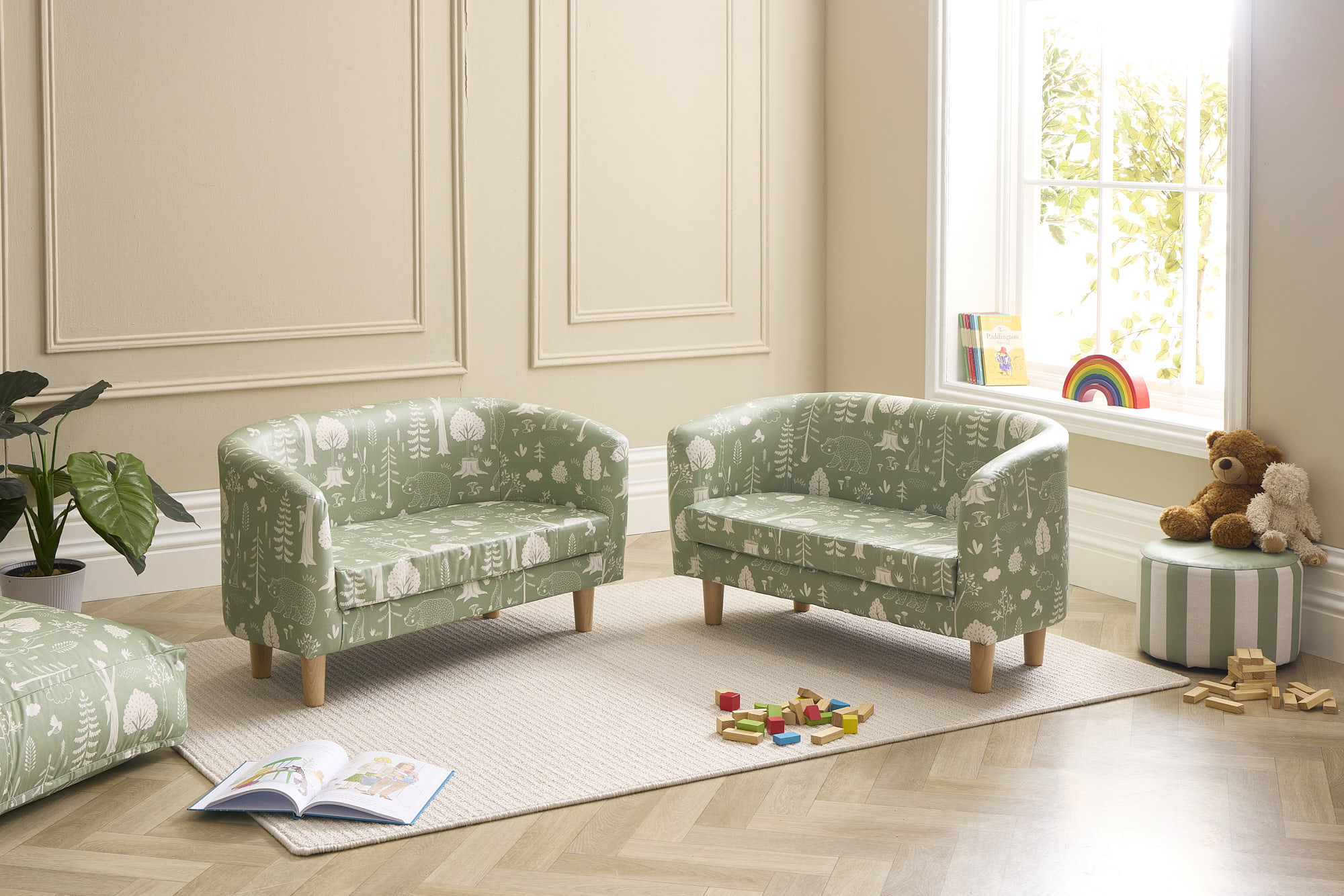 Forrest Friends Tub Sofas - Pk 2 - Sage