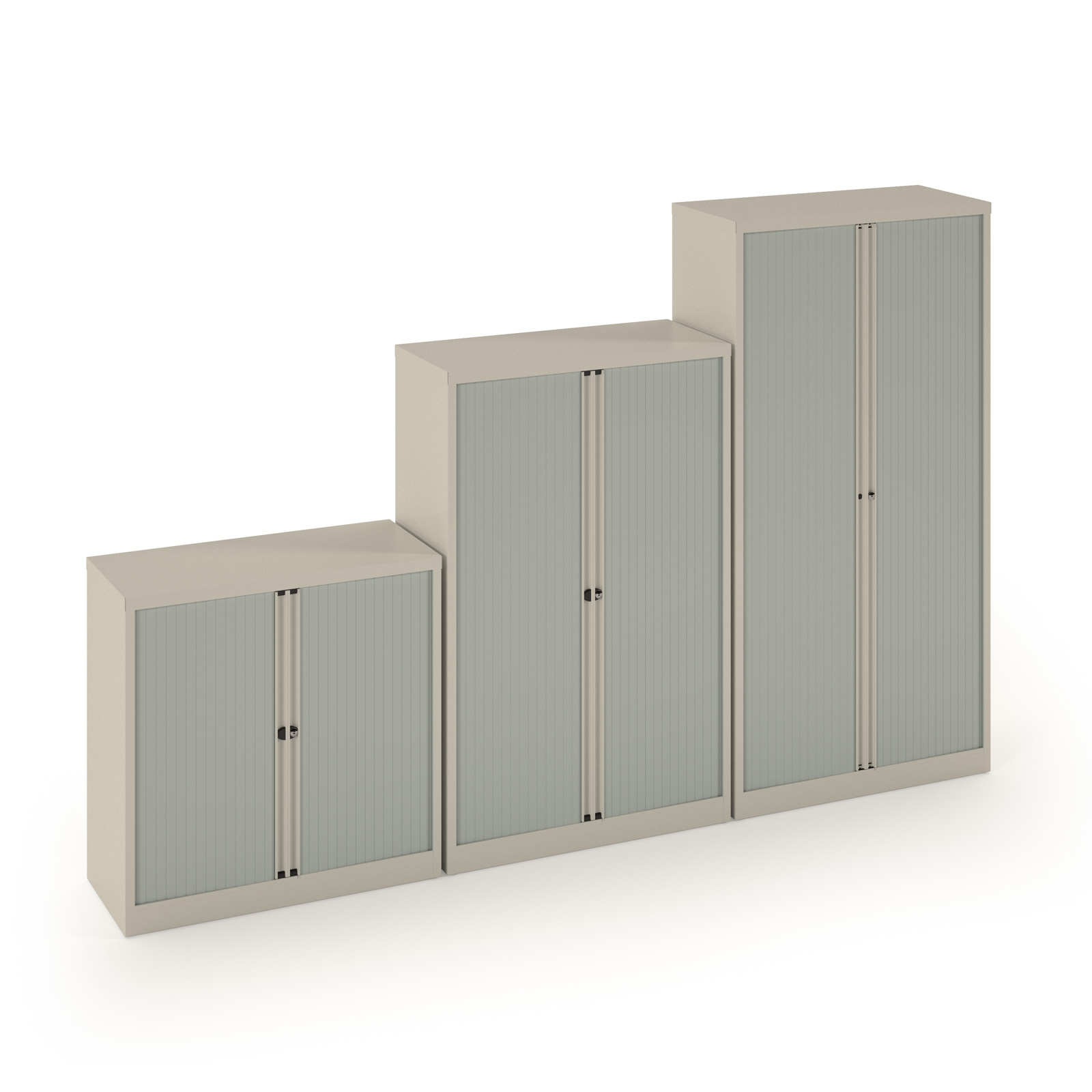 Classmates Tambour Unit - Grey - 1970mm