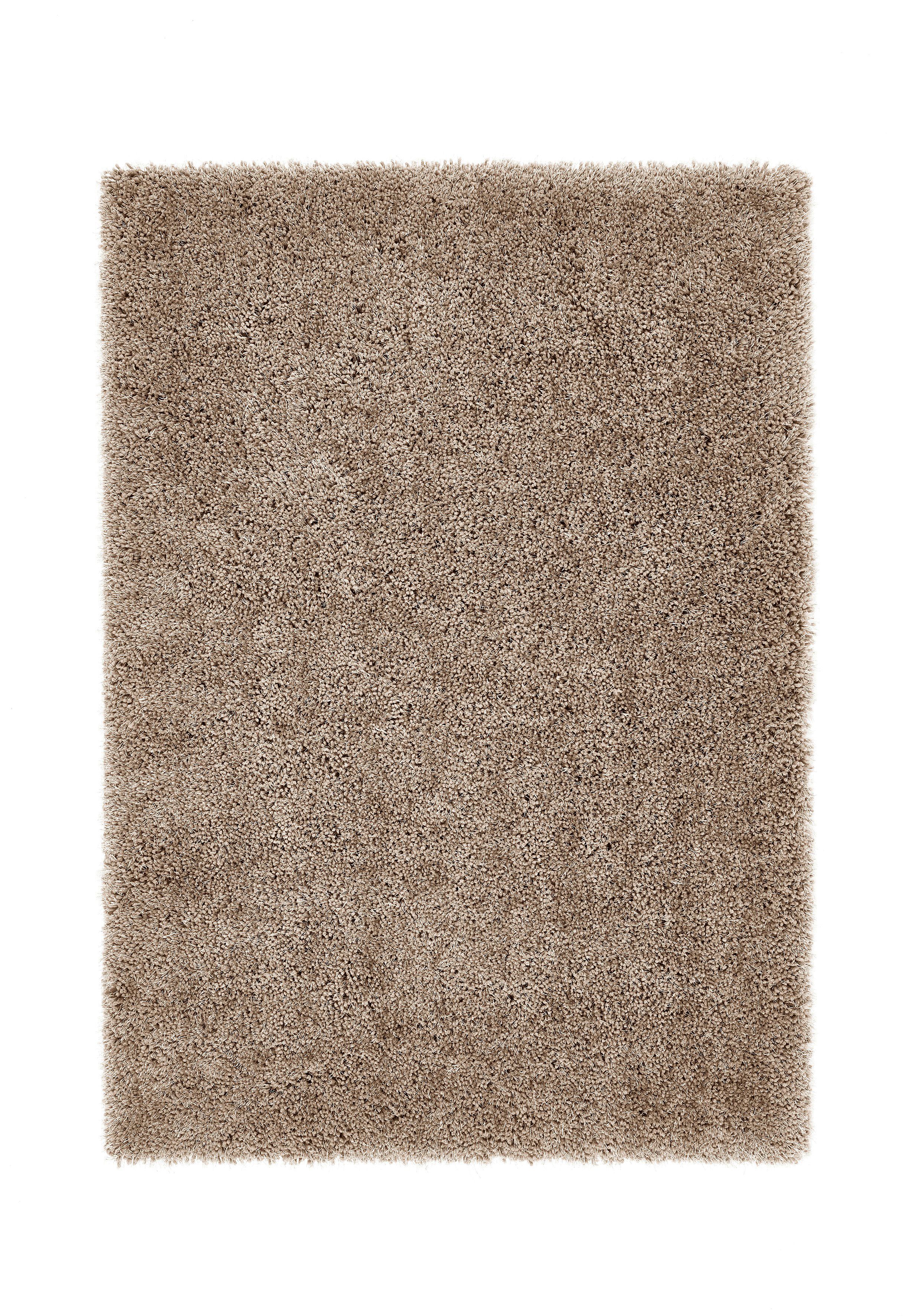 Chicago Shaggy Rug - Latte - 110x160