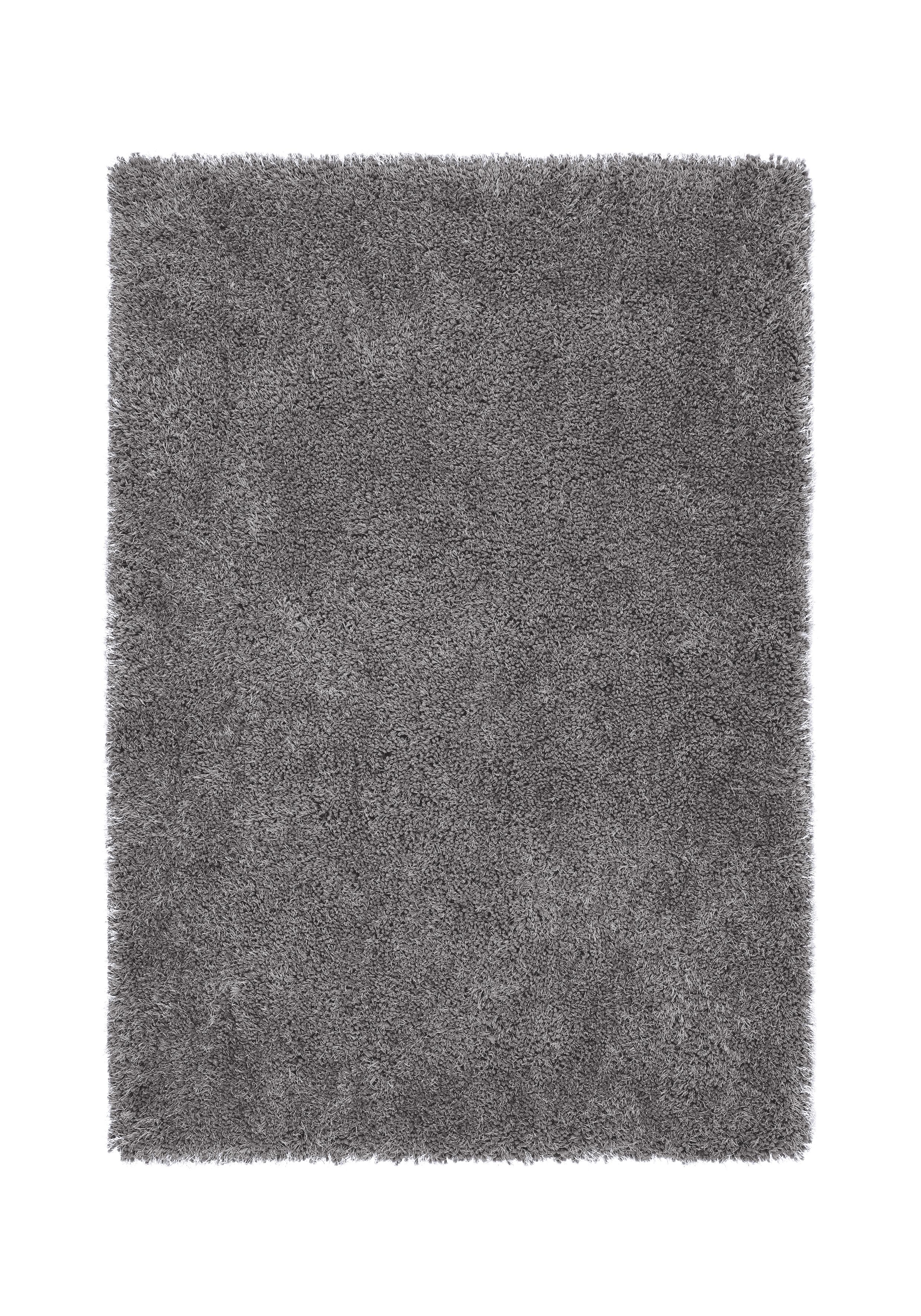 Chicago Shaggy Rug - Grey - 140x200